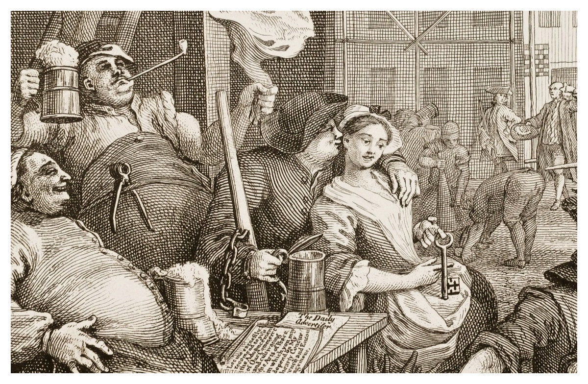 Beer Street [detail] 1751
