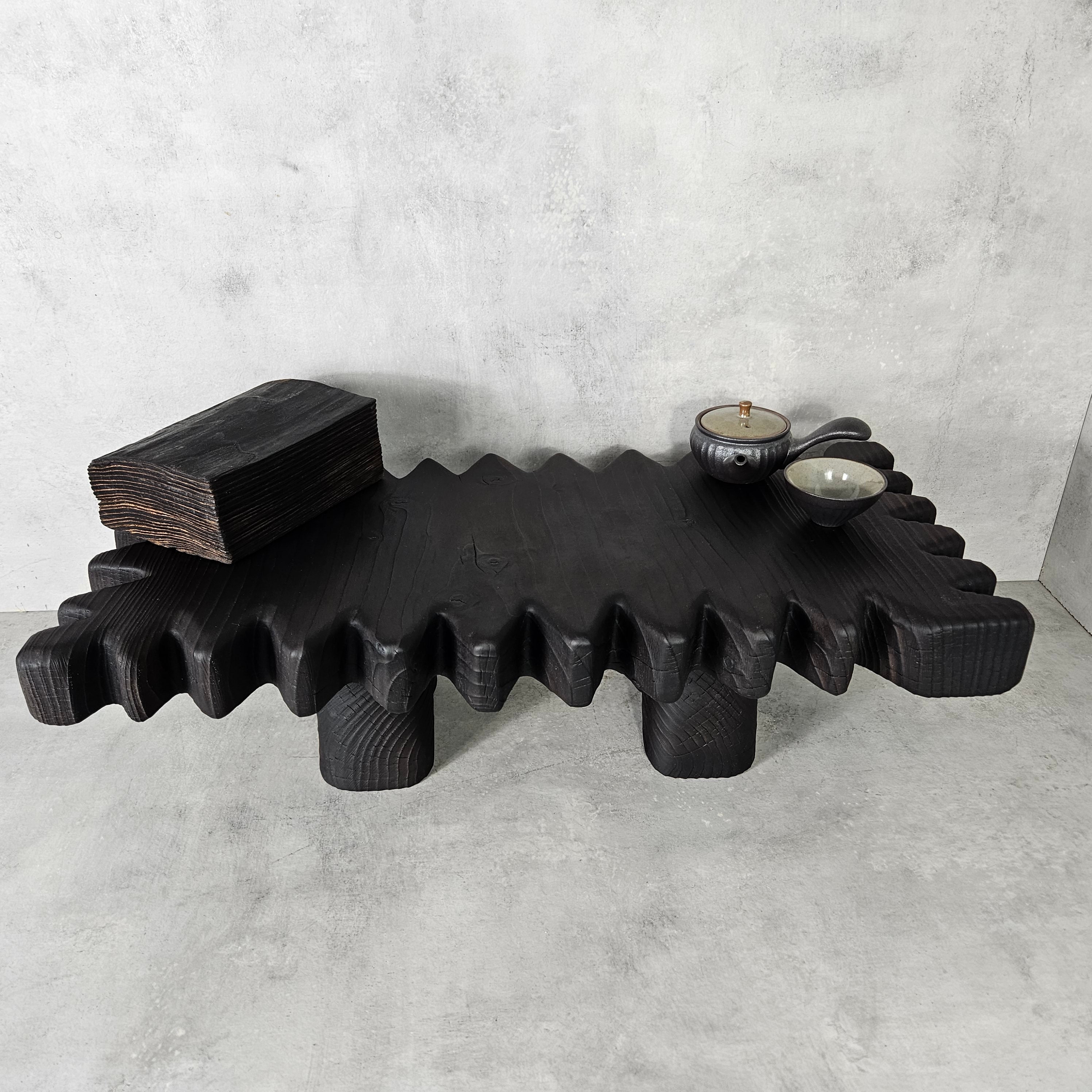 Wabi_sabi coffe table by Dean Marino sculptor