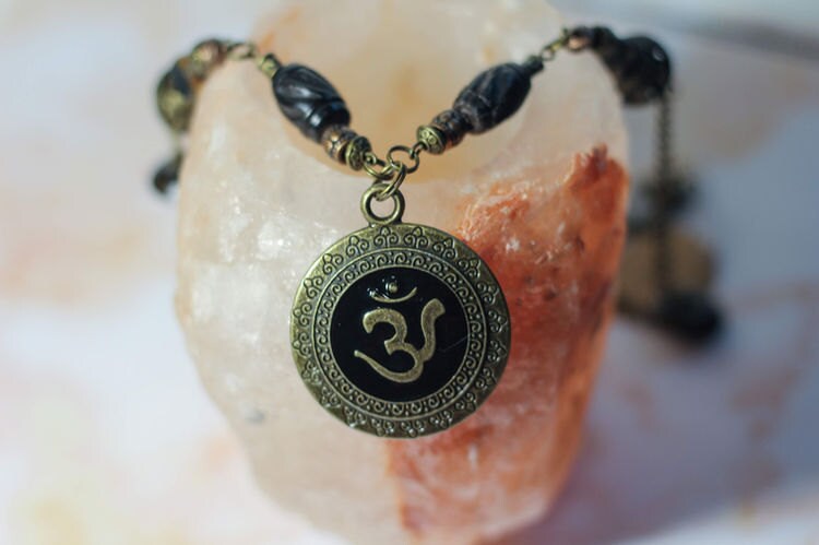 Brass Ohm Handmade Necklace