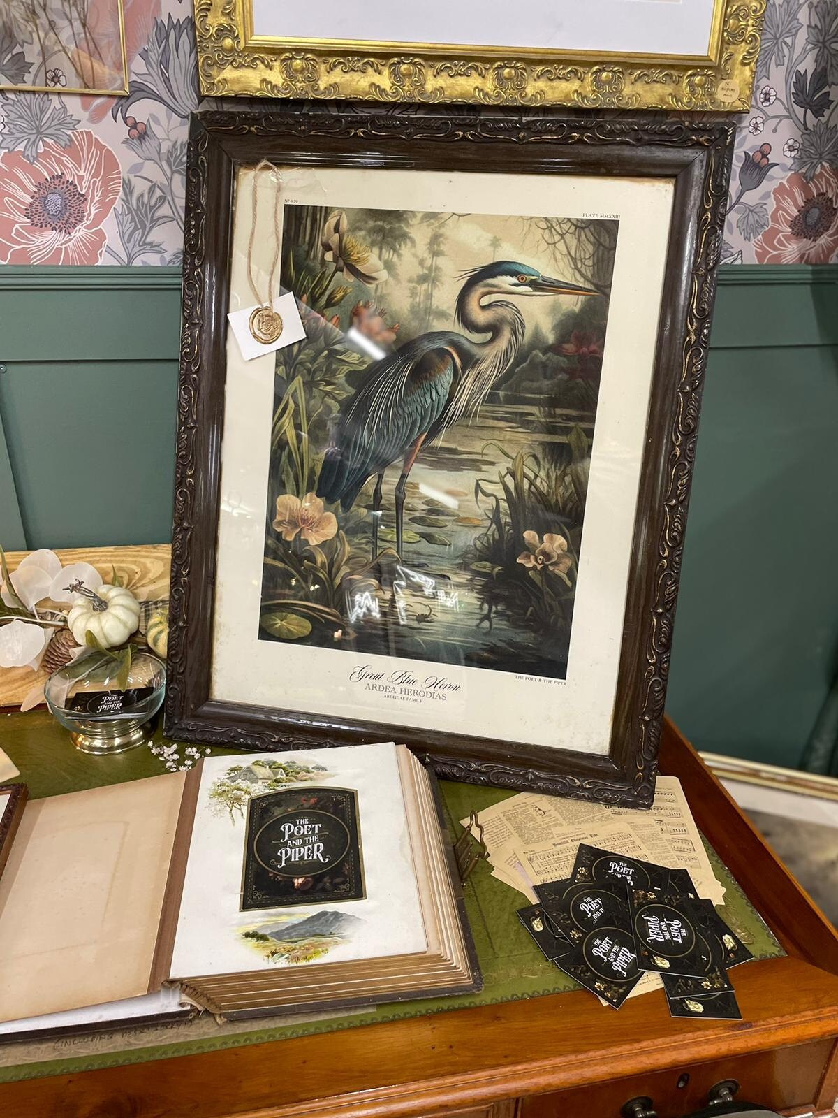A Picture of The Poet and The Pipers Vintage, Victorian Artwork.