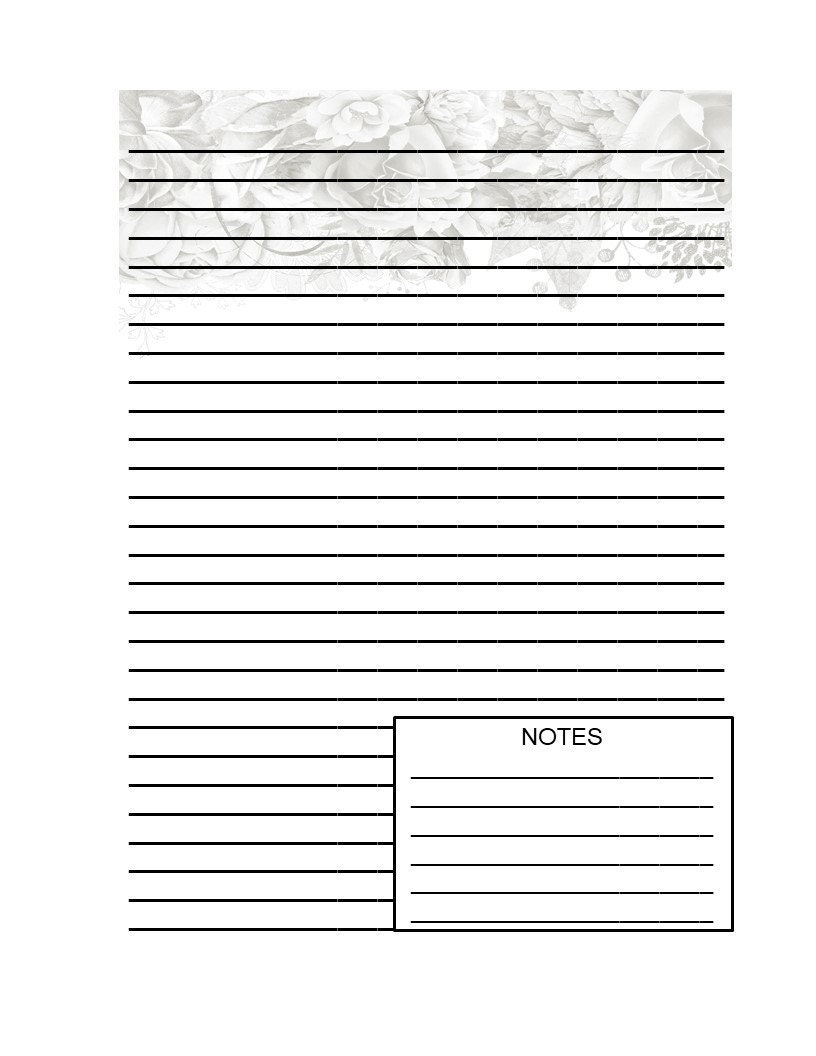 Notes Journal Page