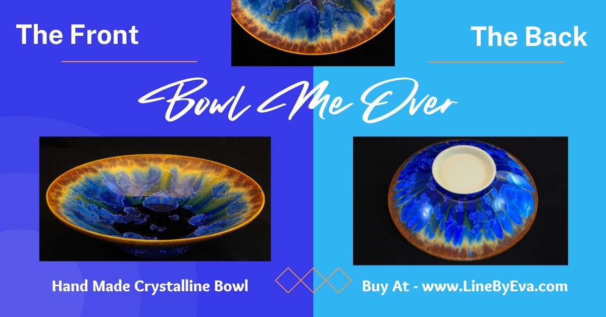 Large Crystalline Bowl