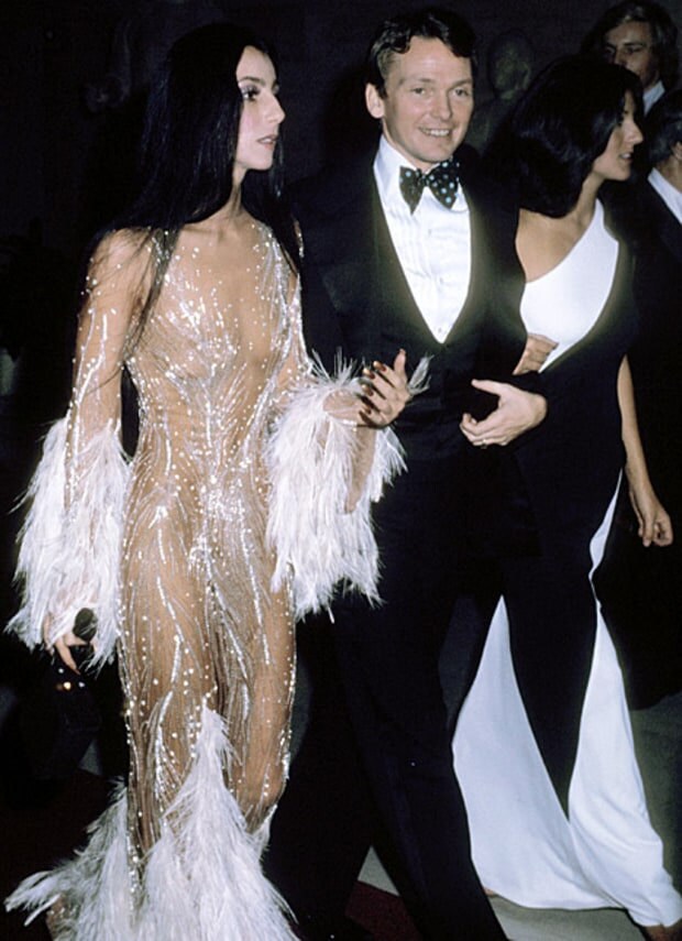 Cher and her designer Bob