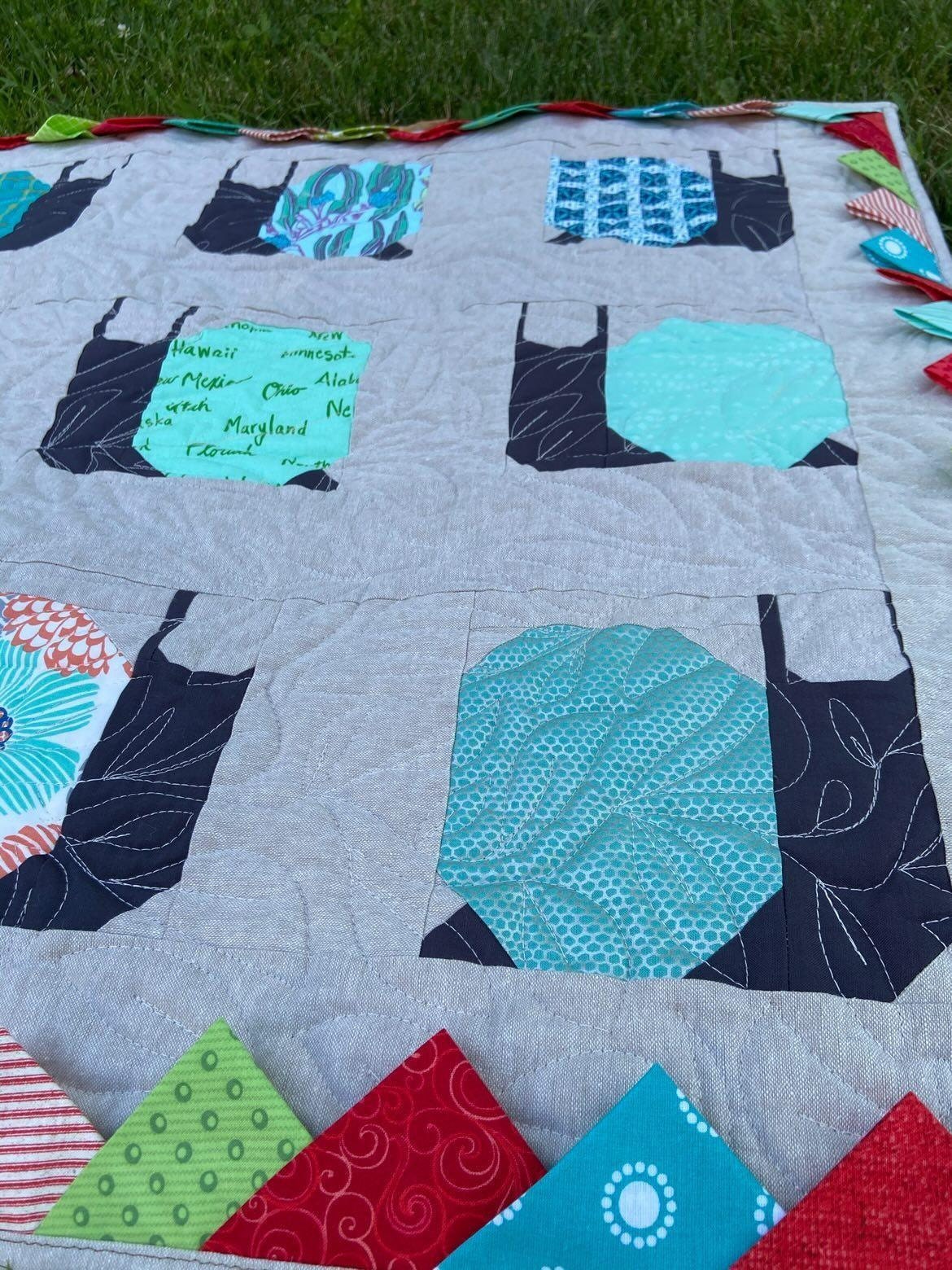 Snail quilt