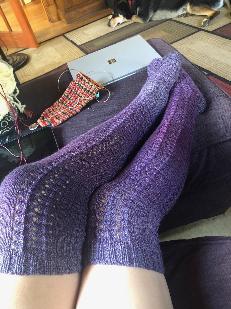 Spring Shower Socks