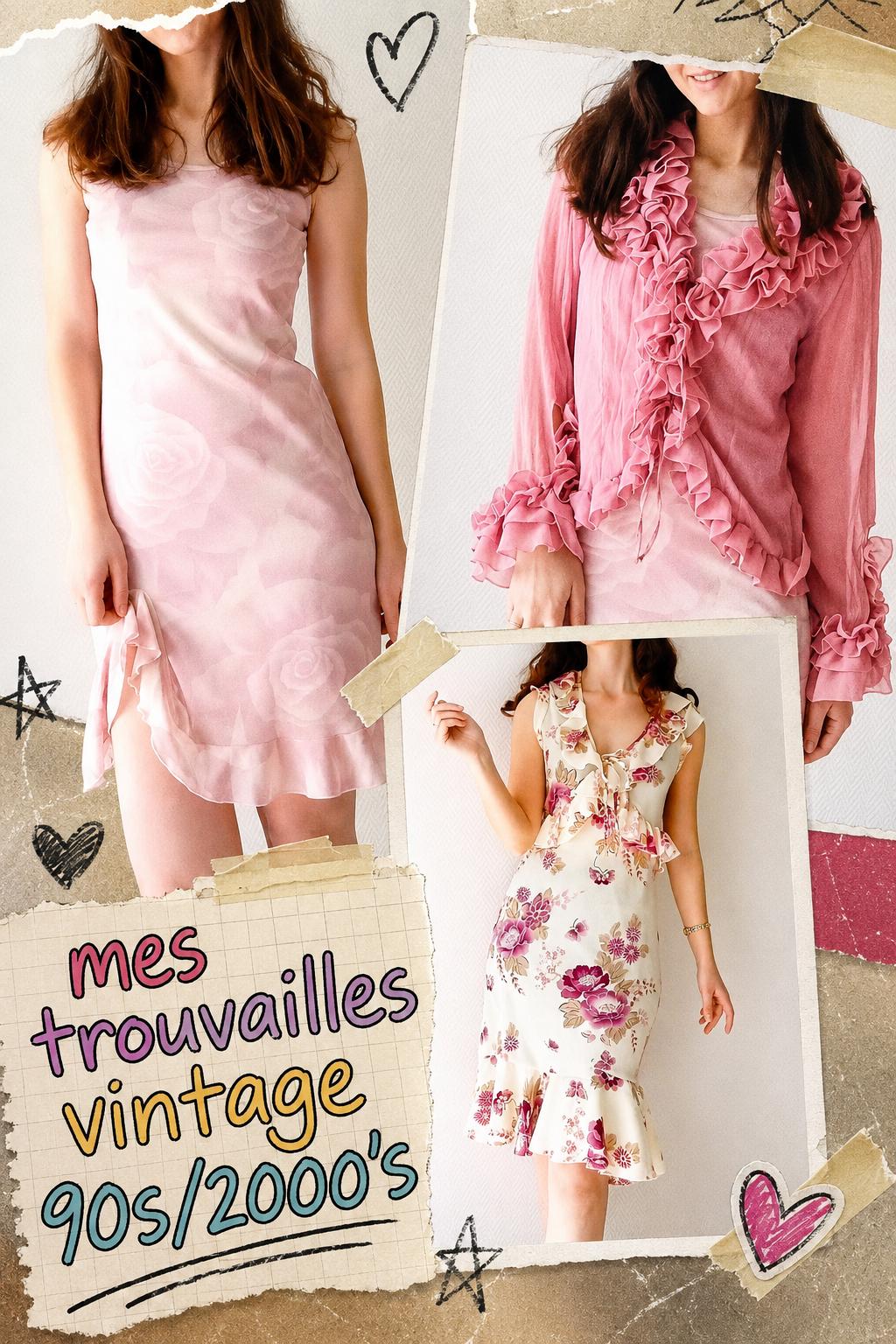 (Trouvailles vintage 90s/2000s esthétisme romcomcore , Y2K girly , Mean Girls , Lindsay Lohan