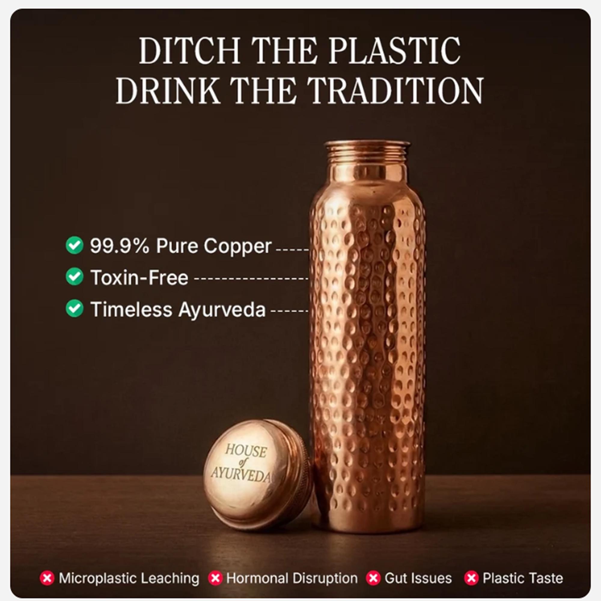 copper bottle water