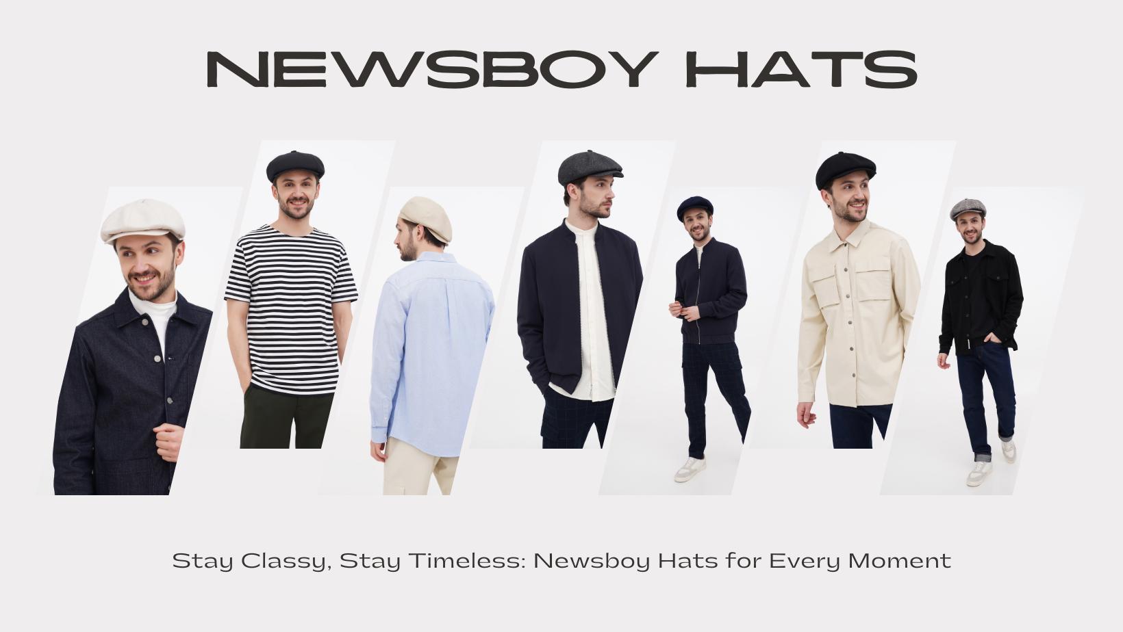 Handmade newsboy caps men wearing flat cabbie hats black grey beige wool - Ukrainian crafted timeless headwear collection