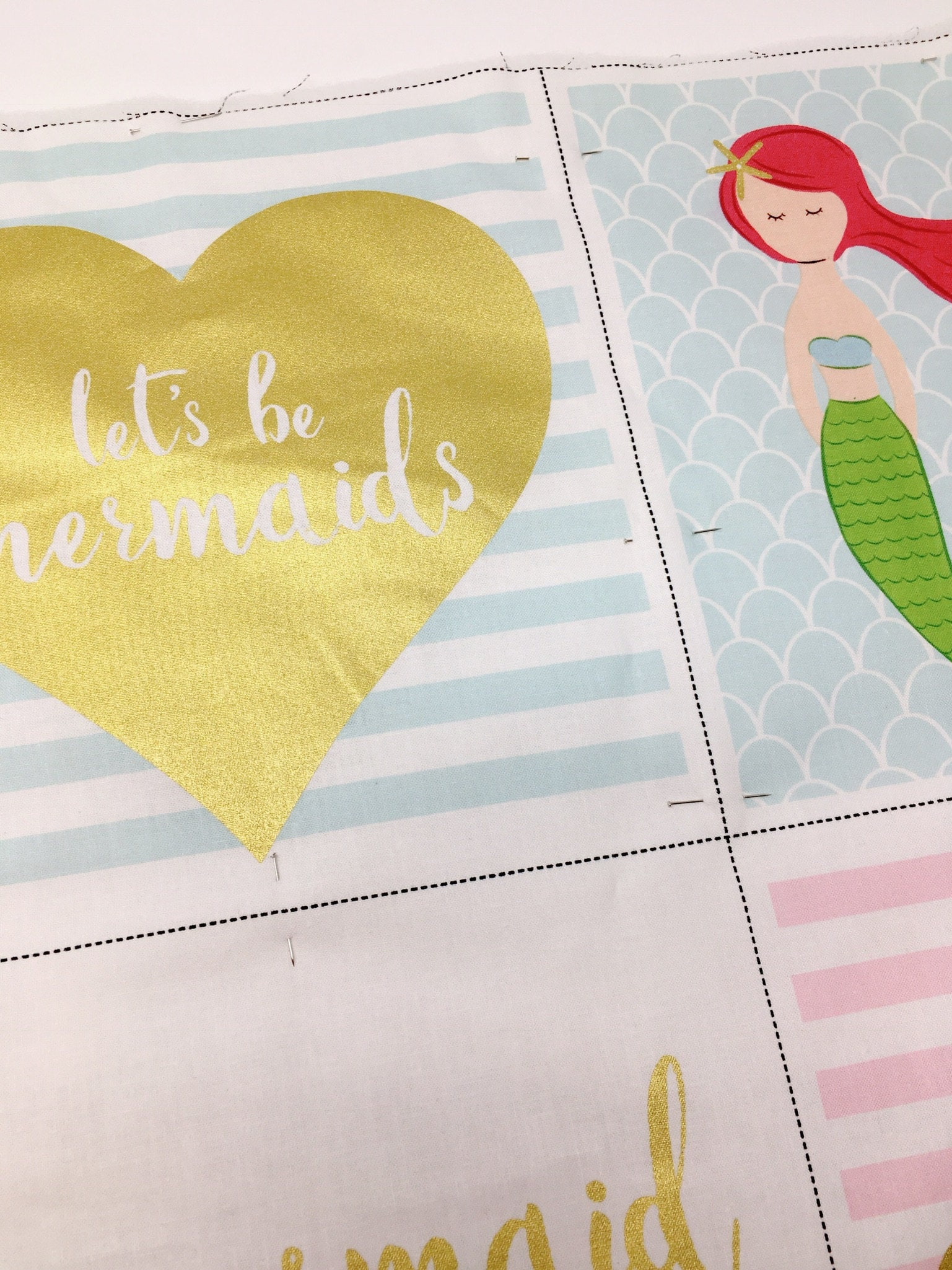 mermaid easy baby quilt studio jepson