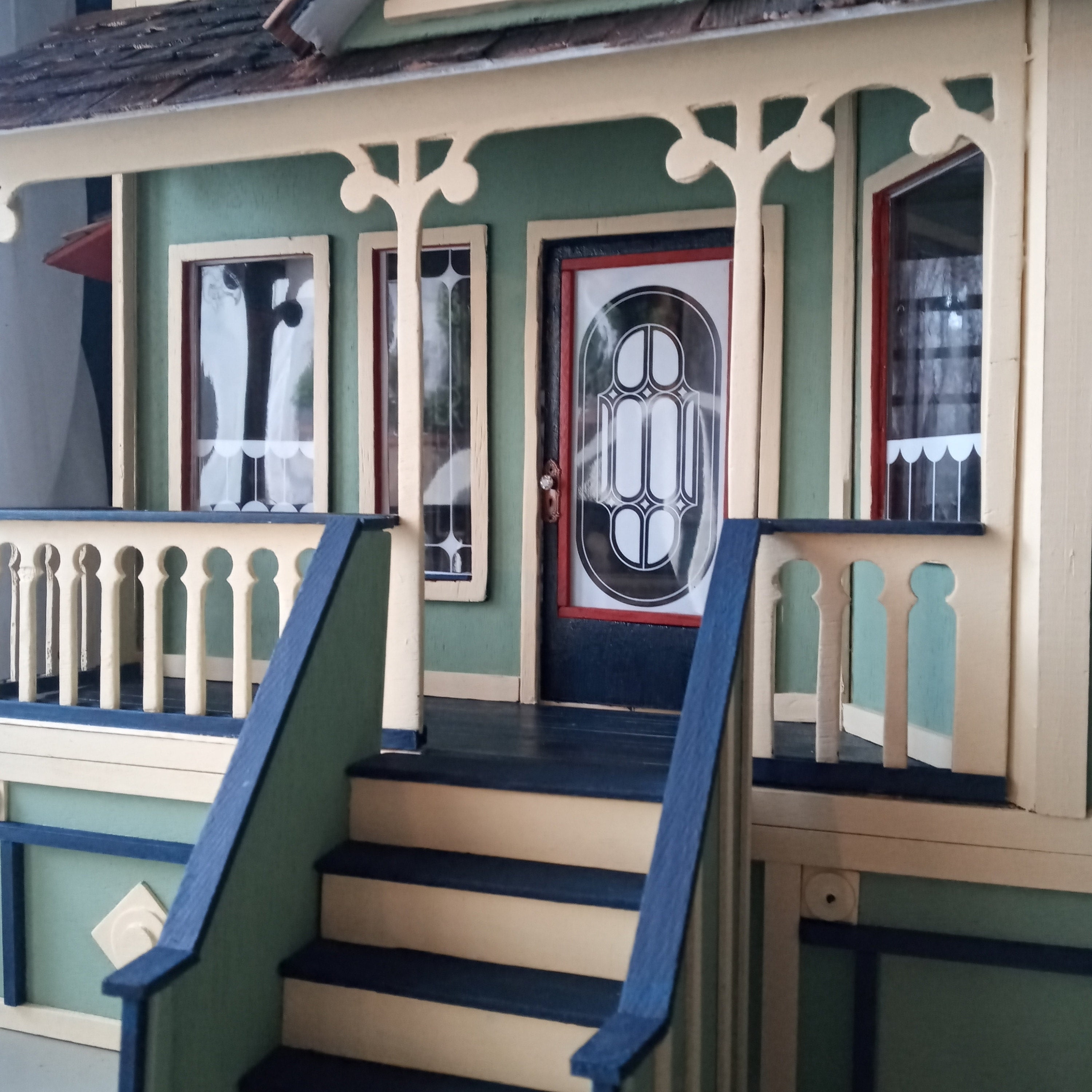 Newberg Dollhouse Porch