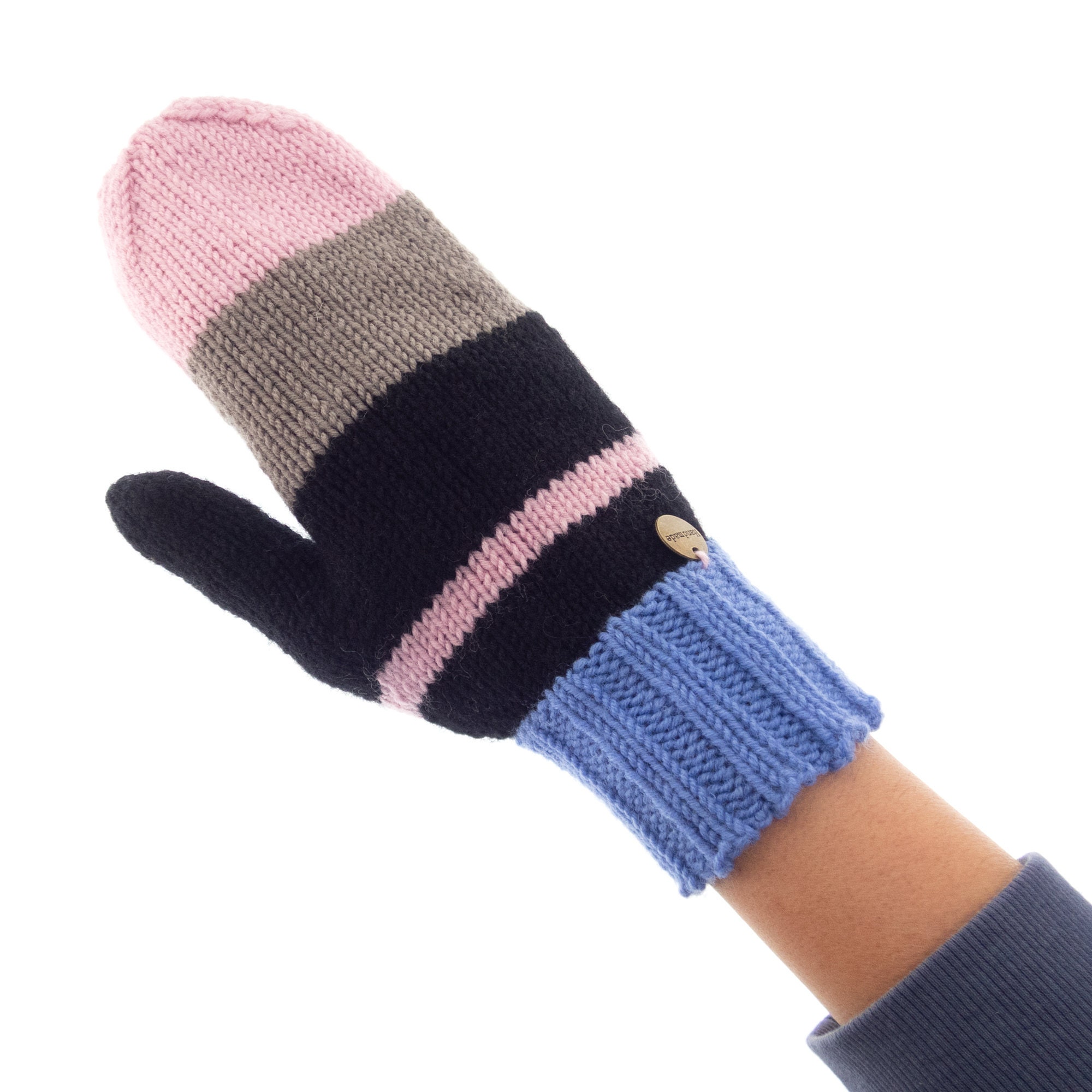 knitted mittens gloves for women