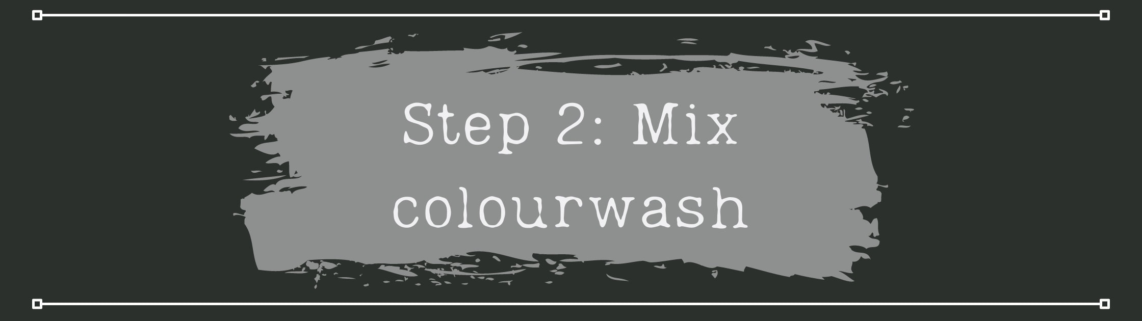 Mixing a colourwash