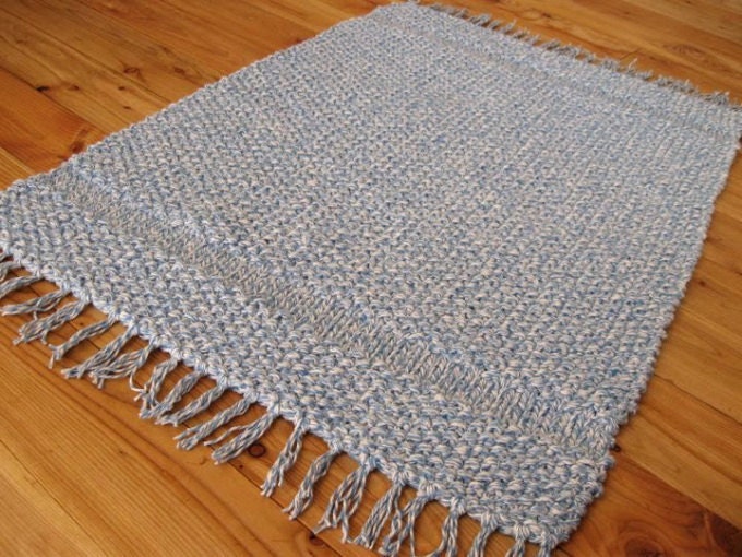 Knitting a Rug for the Home Easy as 123!