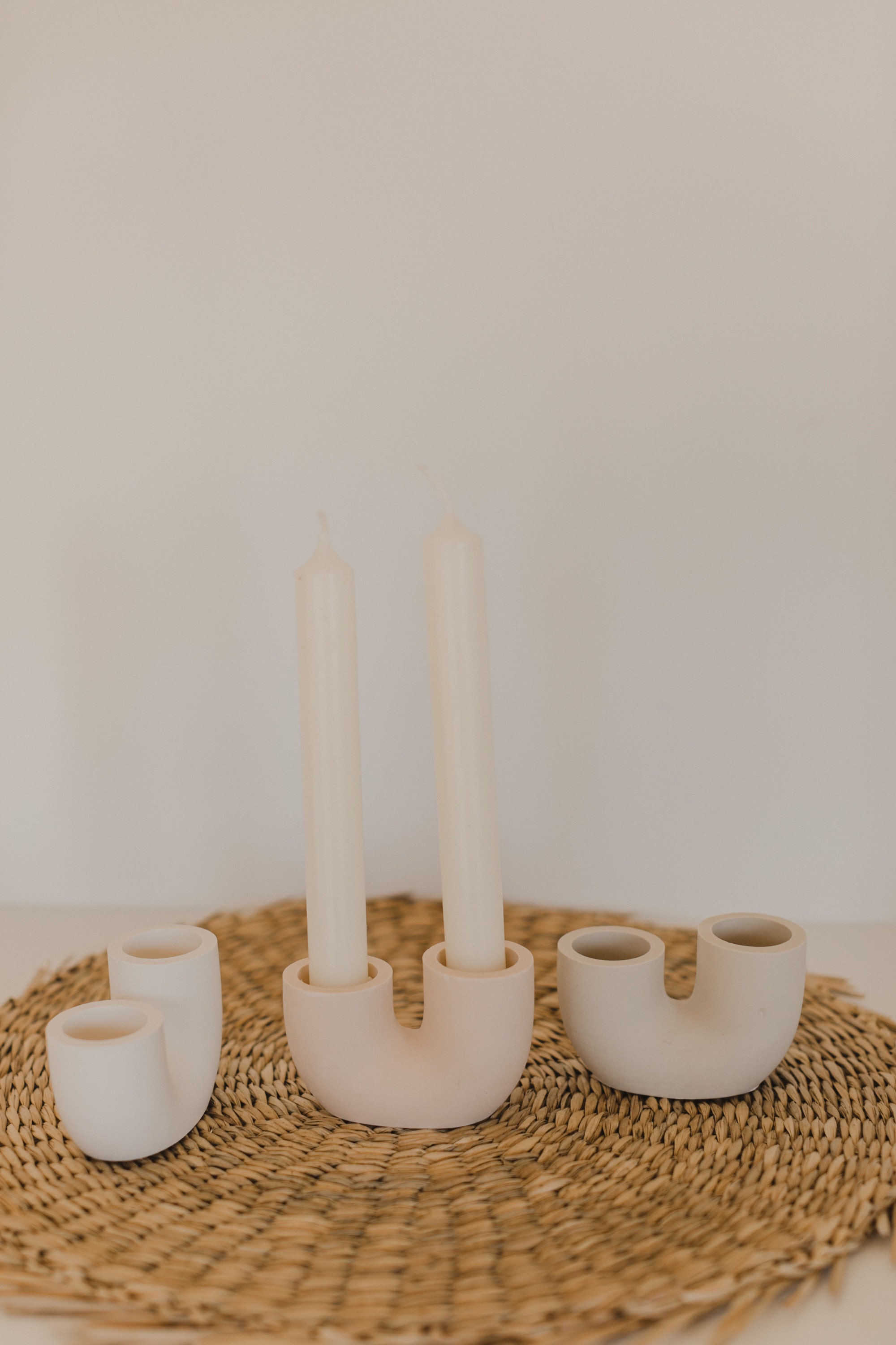 Kerzenständer in U-Form