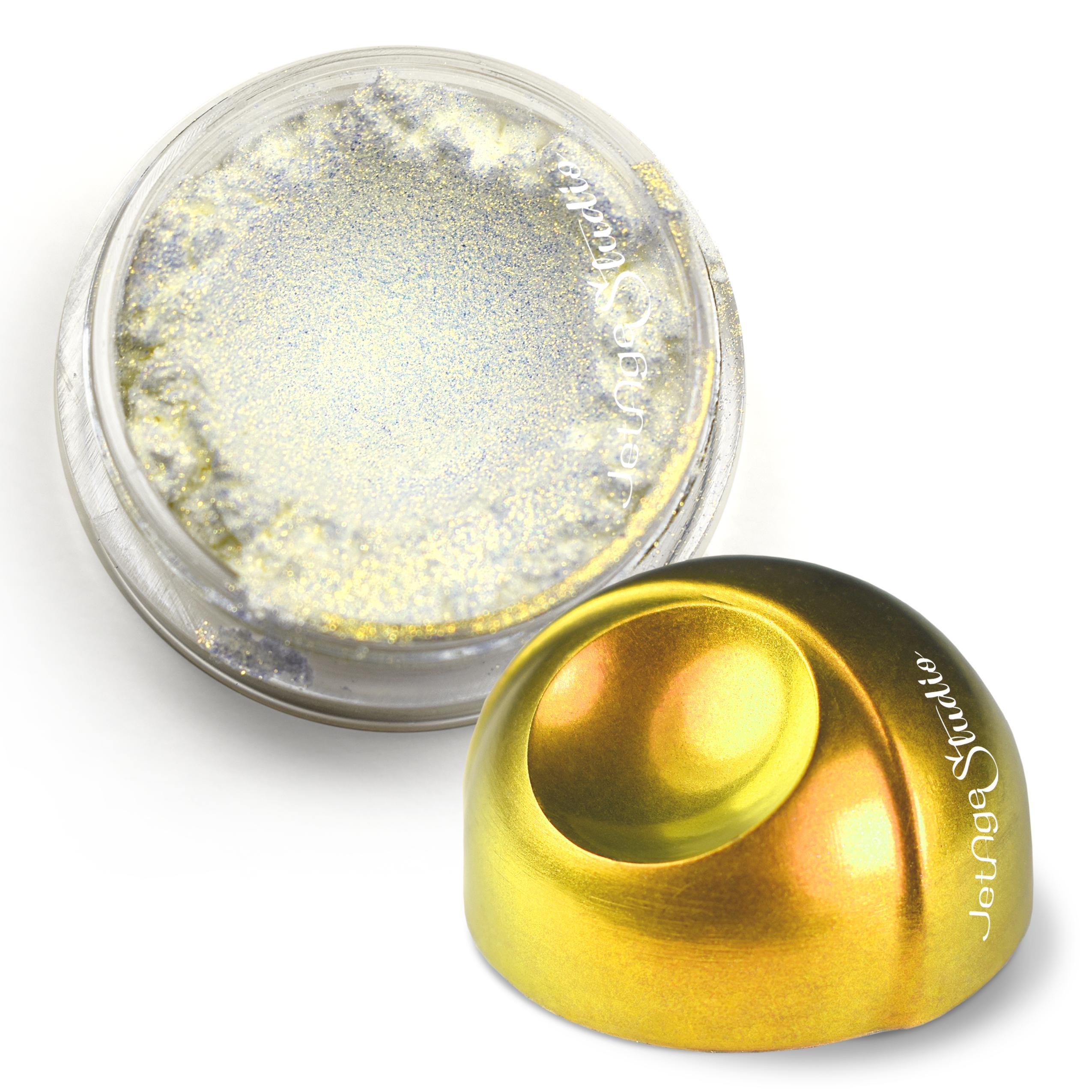 Bright Gold Illusion White Powder