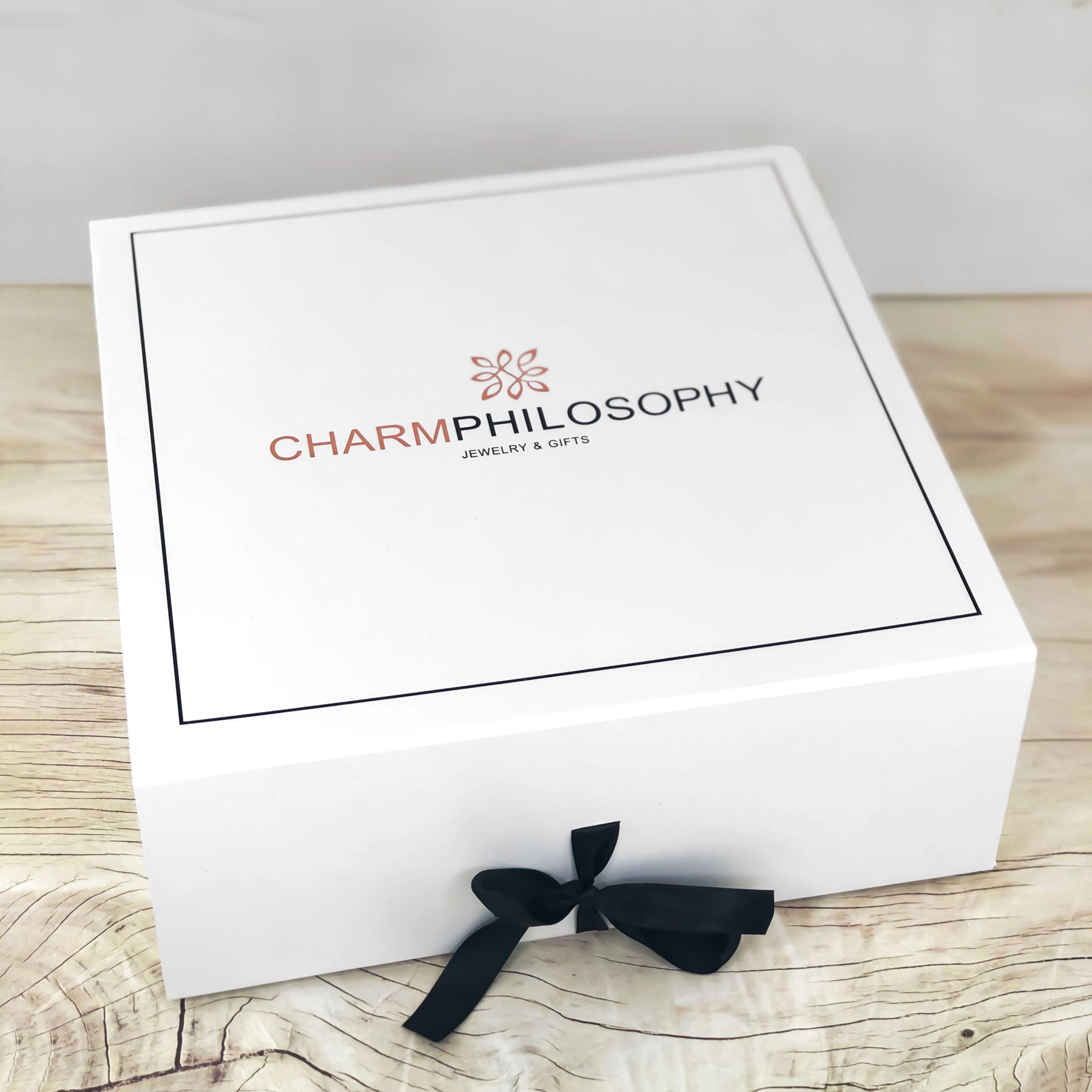 Charm Philosophy jewelry box packaging