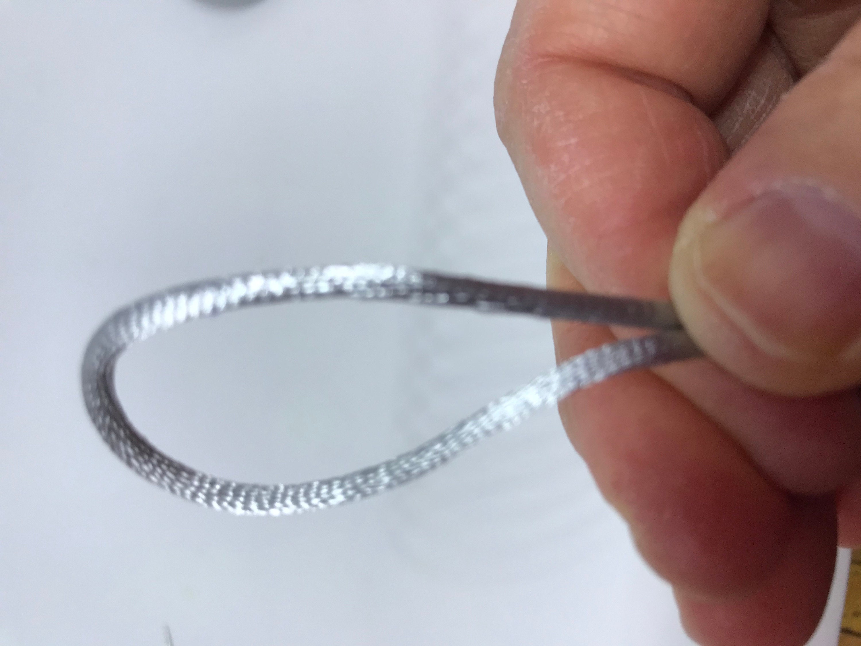 Make a loop at the end.