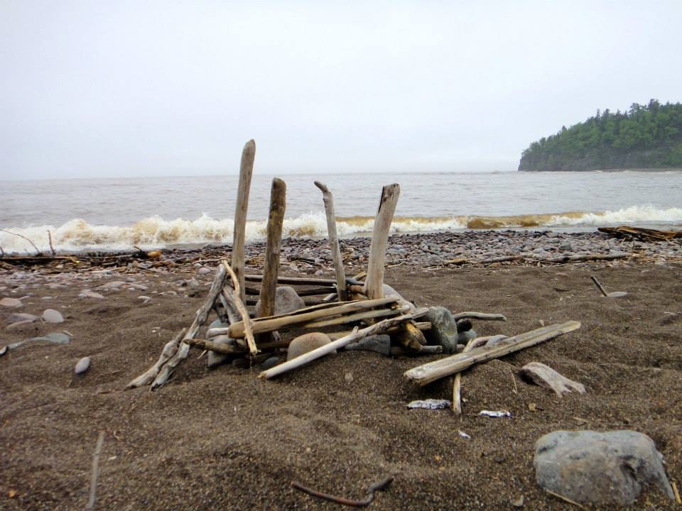 Driftwood at one of my favorite beaches on Lake Superior