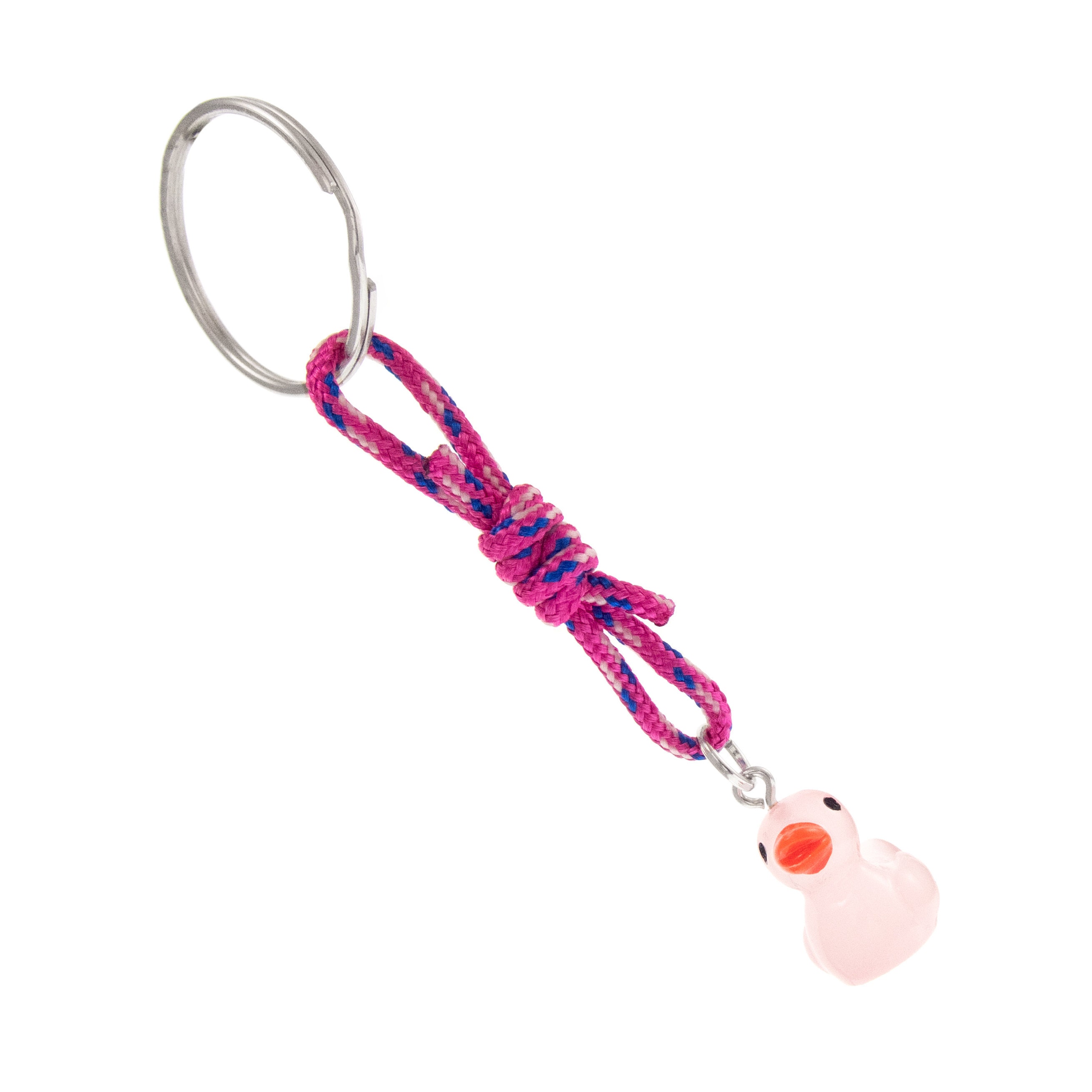 Rubber Duck Keychain Pink