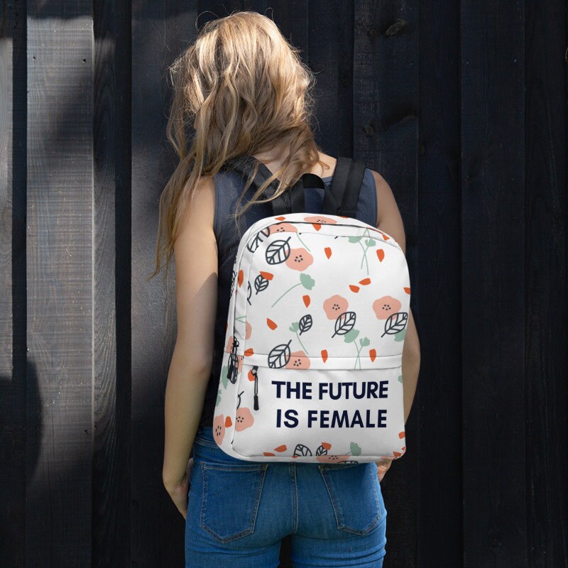 The Future is Female backpack