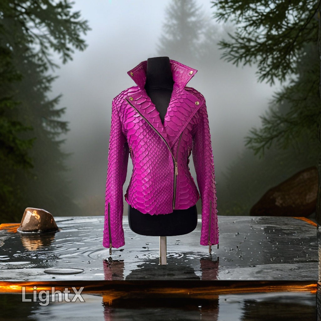 snakeskin jacket