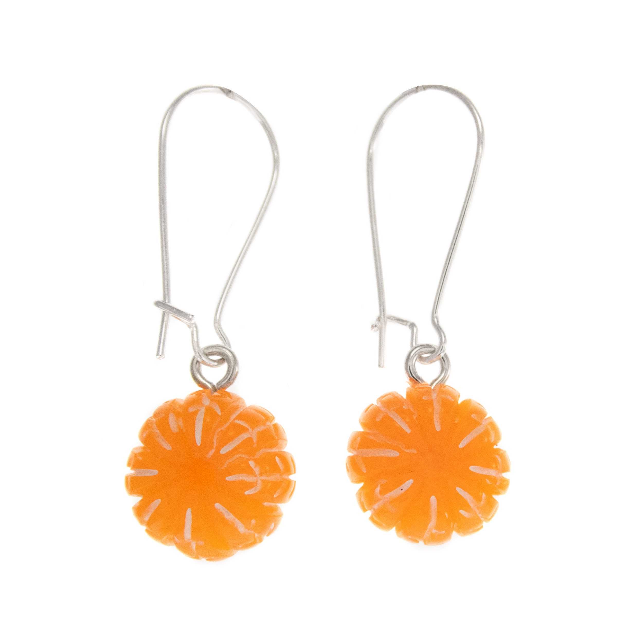 Friendship Necklaces Food. Orange Fruit Jewelry