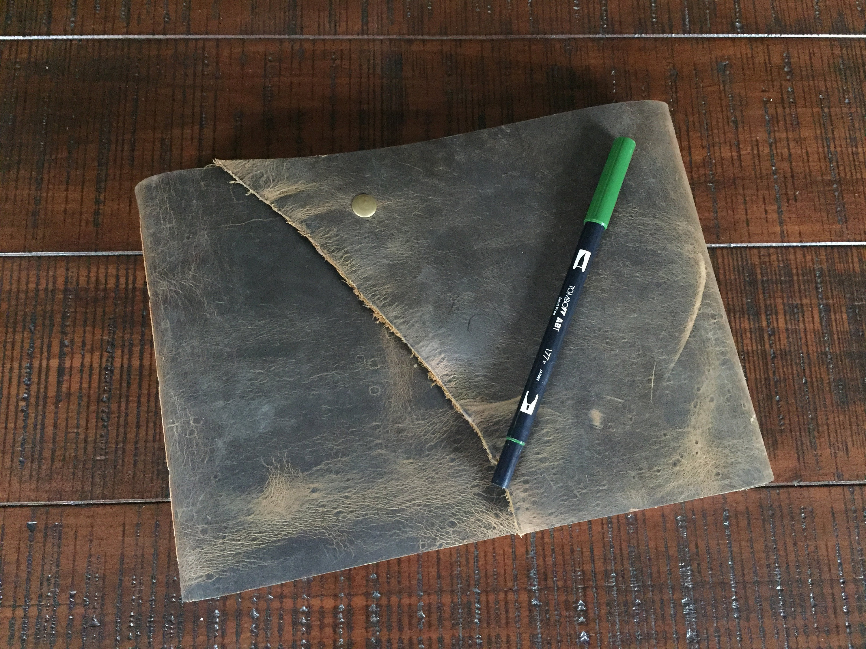 leather sketchbook