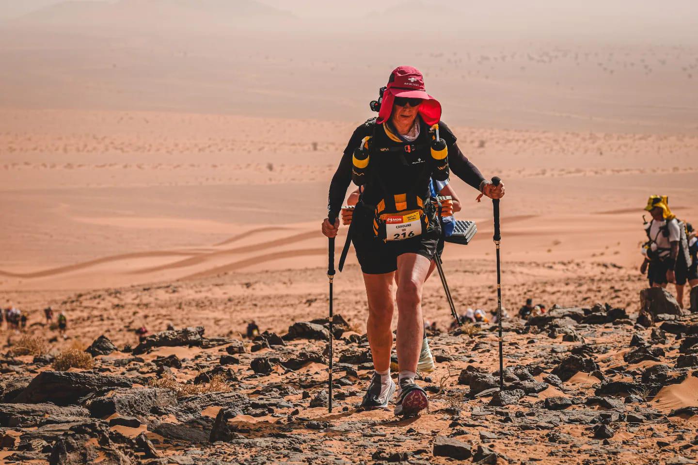 Caroline COnstable Marathon des Sables 2024