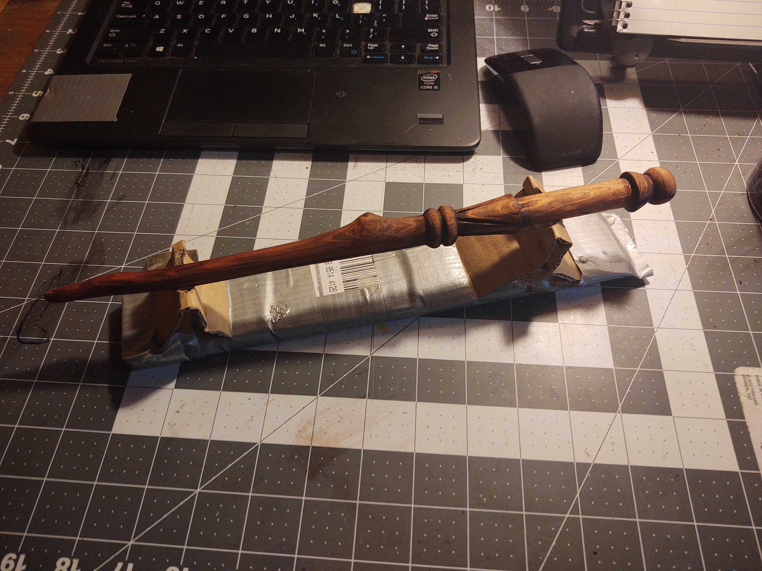 full wand post-stain