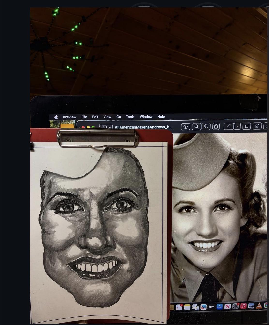 BRAND NEW-Maxene Andrews from The Andrew Sisters