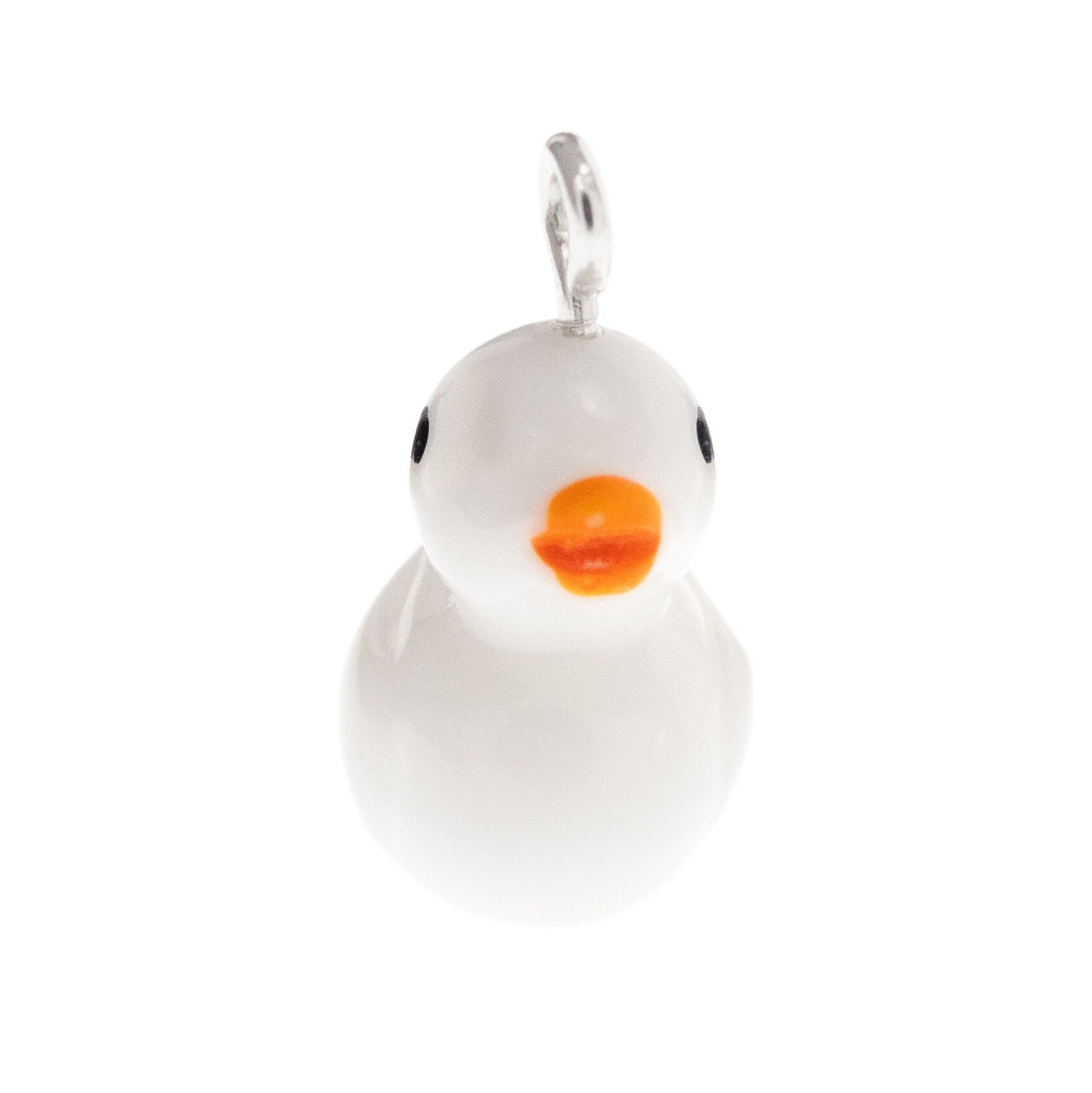 beach surf necklace for ladies with rubber duck pendant