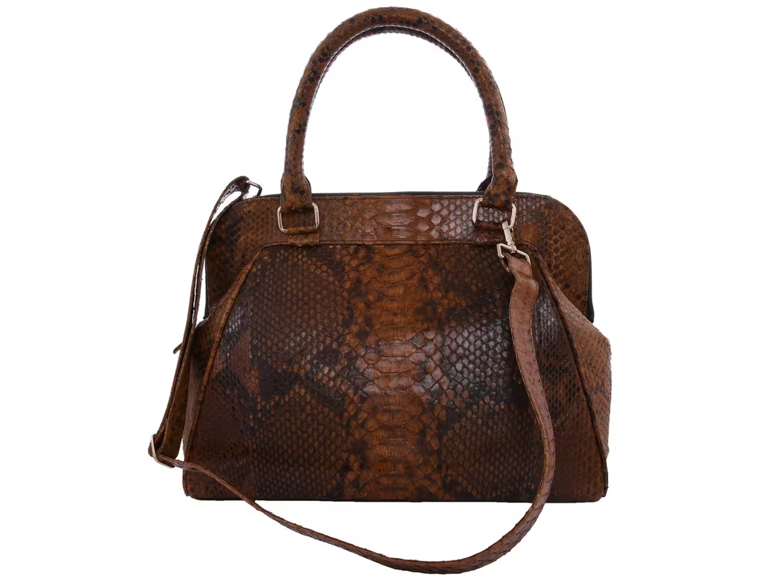 Genuine Python Snake Skin Tote Handbags for Wife