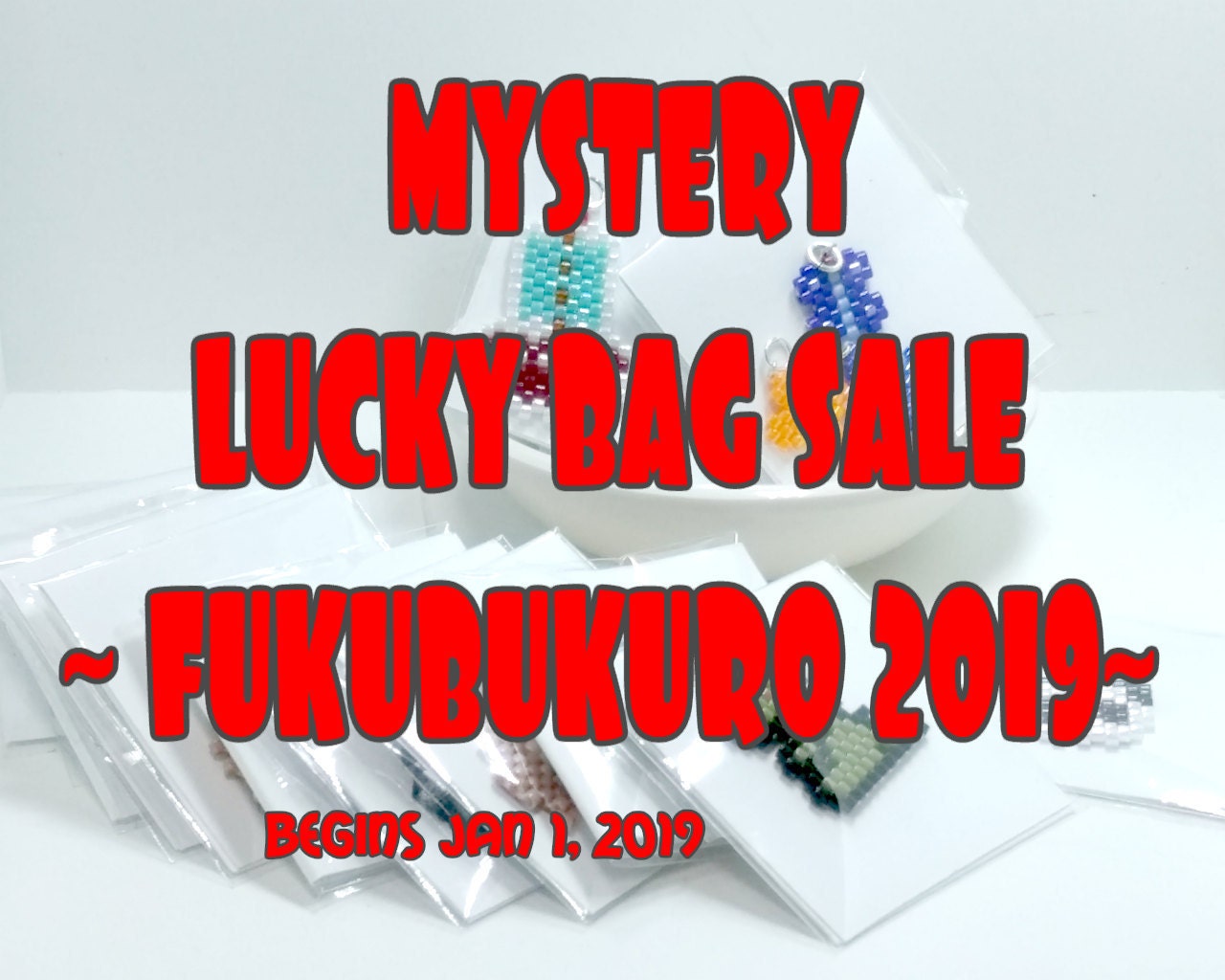 Fukubukuro Lucky Bag Sale 2019 www.BeadCrumbsHawaii.com