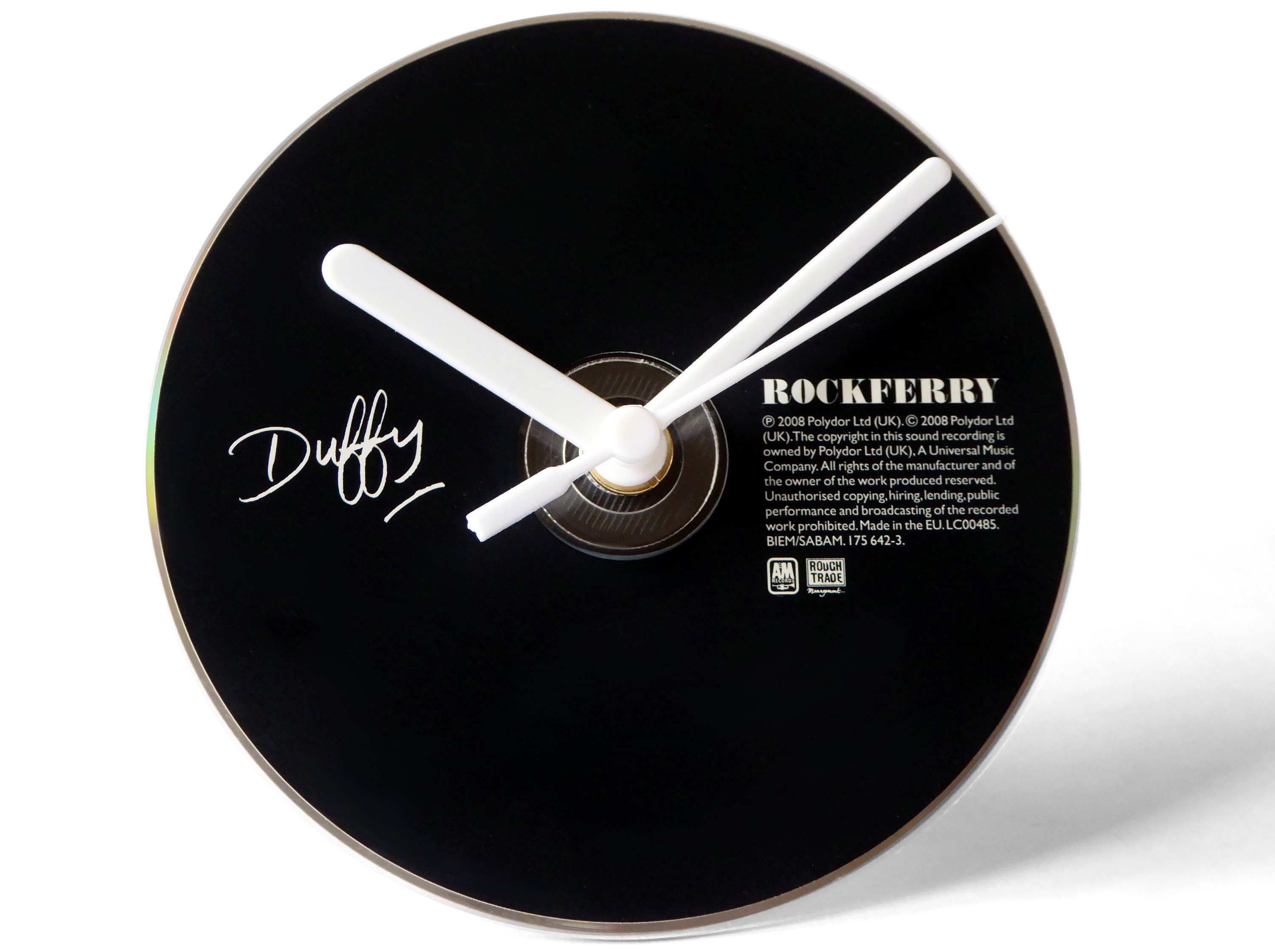 Duffy Rockferry CD Clock and Keyring Gift Set