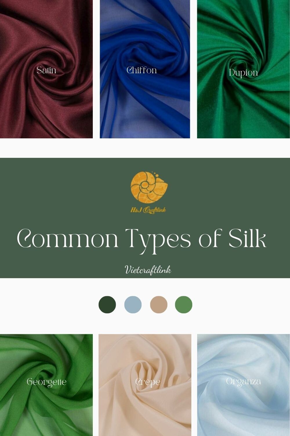 Common Types of Silk