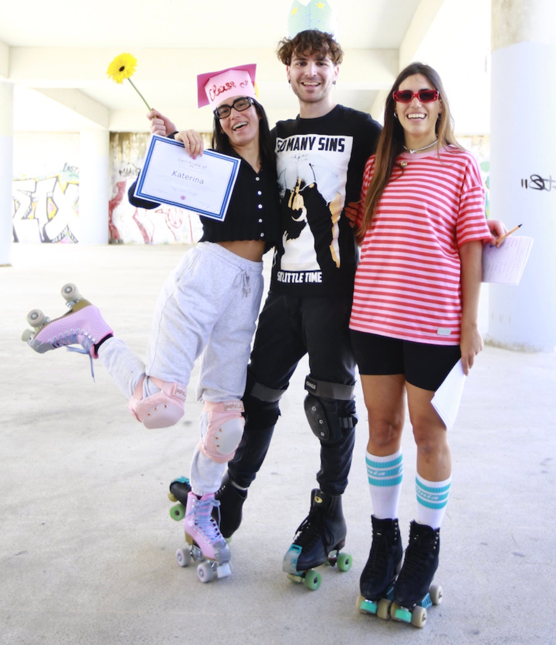 graduation day patinia katerina newbies roller skates