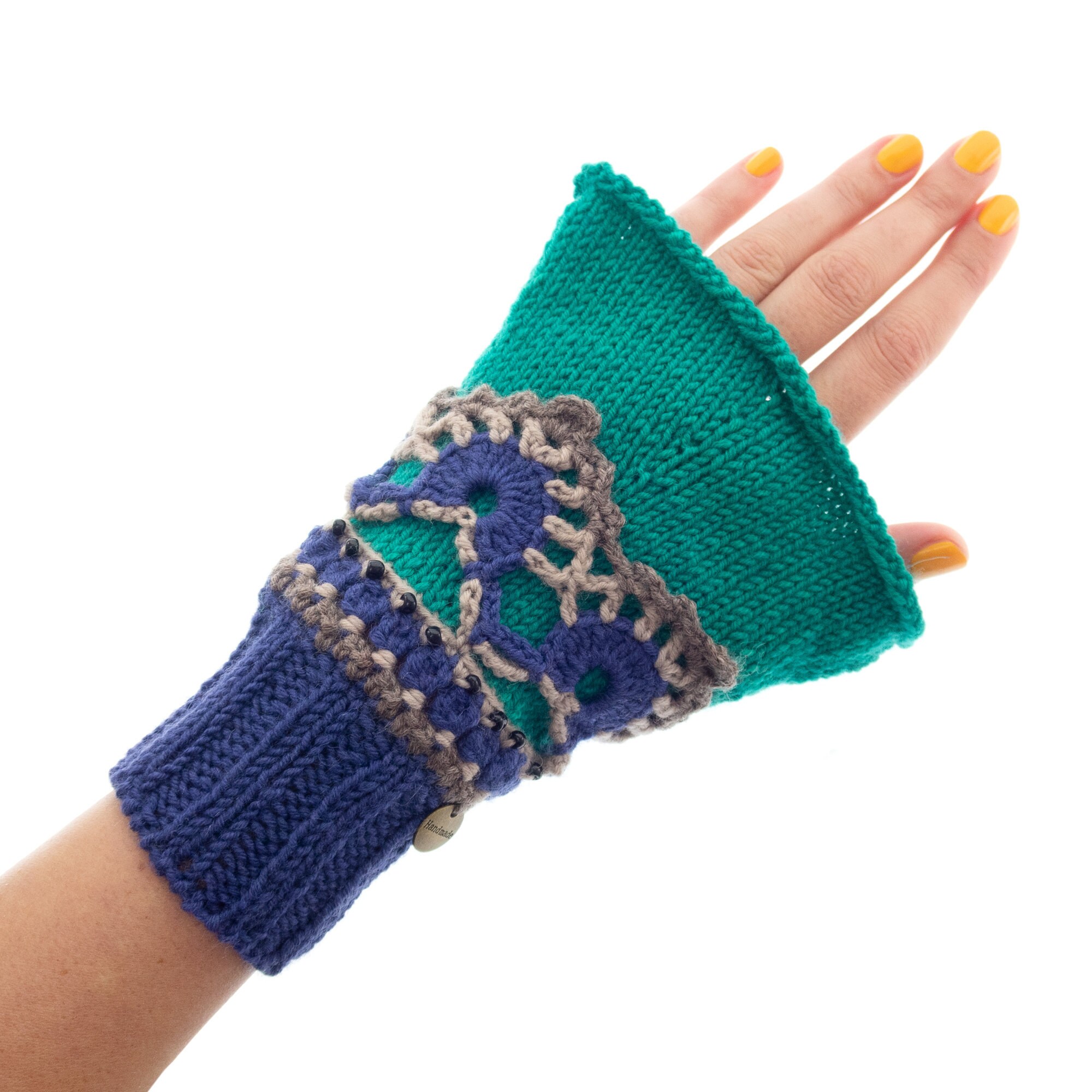 Fingerless Gloves Lace Womens