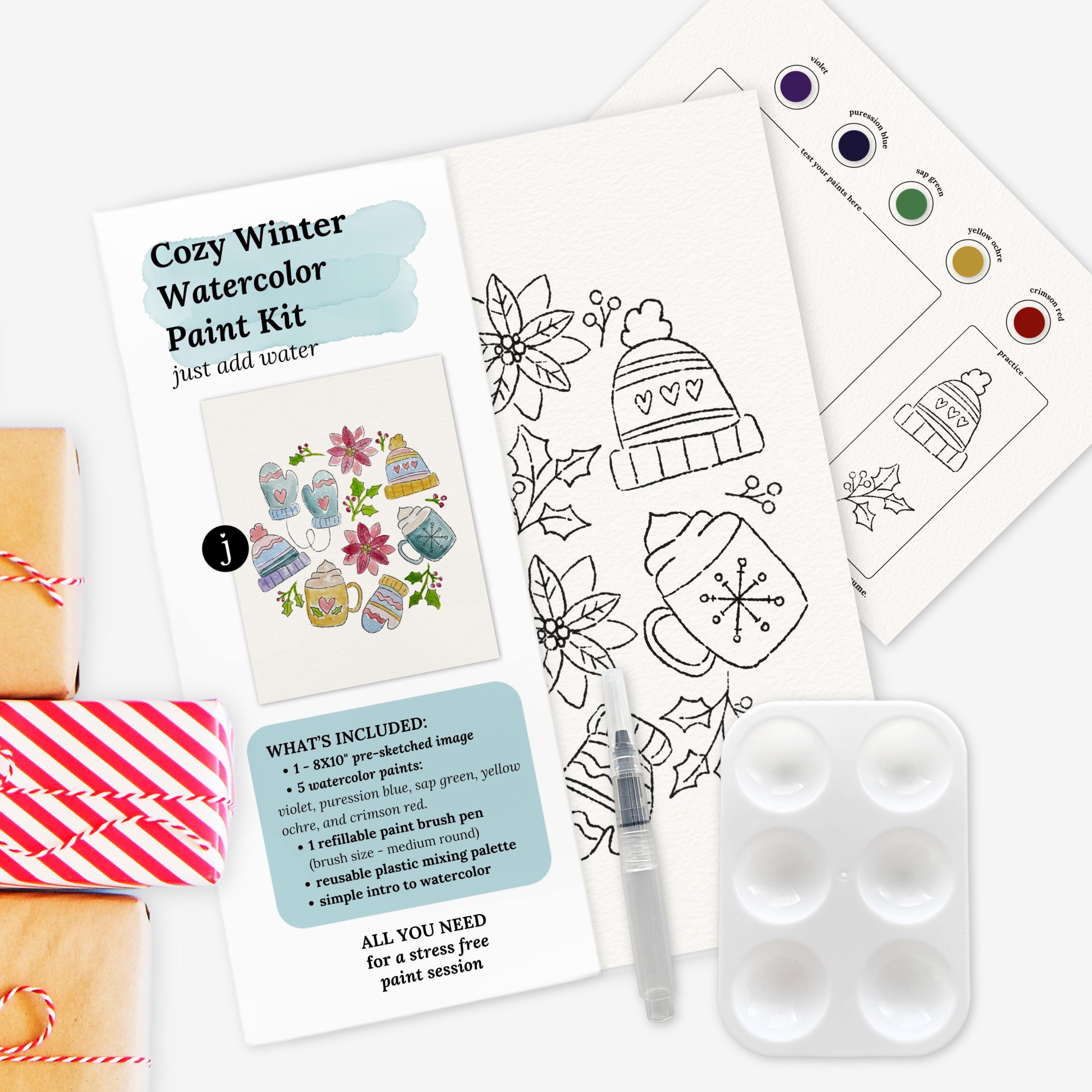 Cozy Winter Paint Kit by Jande Summer