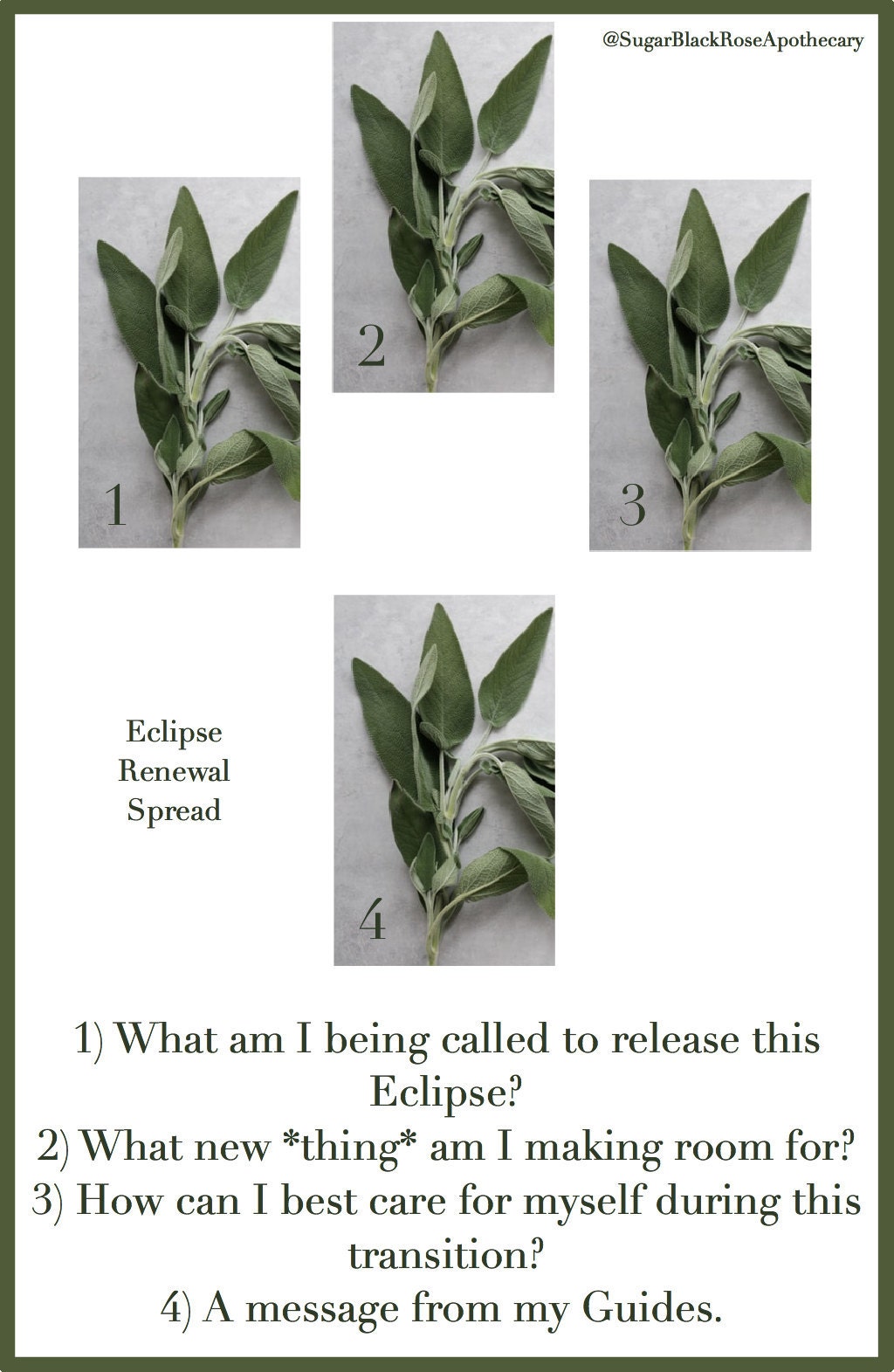 Eclipse Renewal Tarot Spread