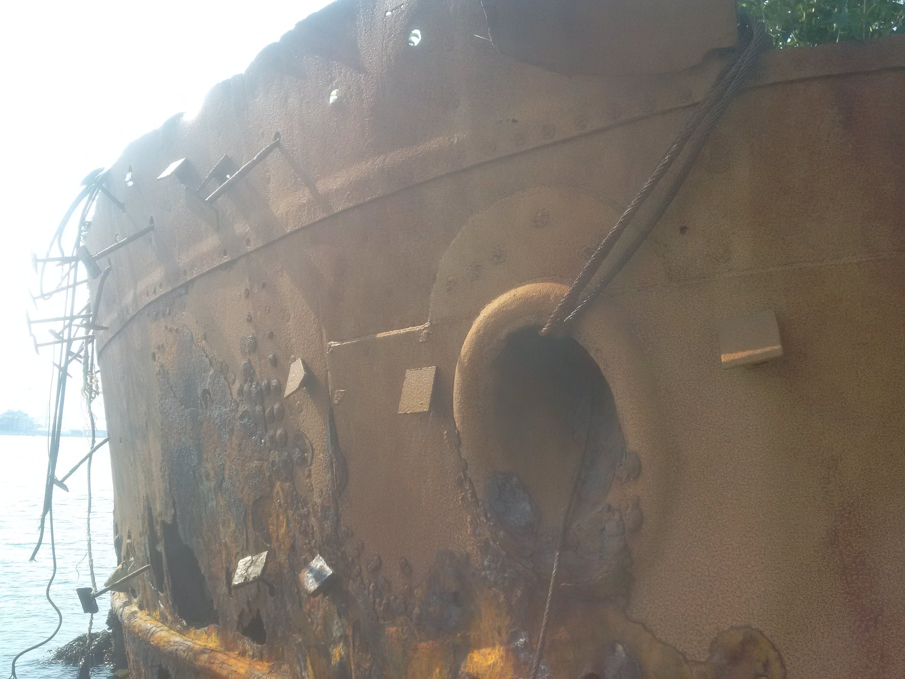 SS Daisy on the Dartmouth Waterfront