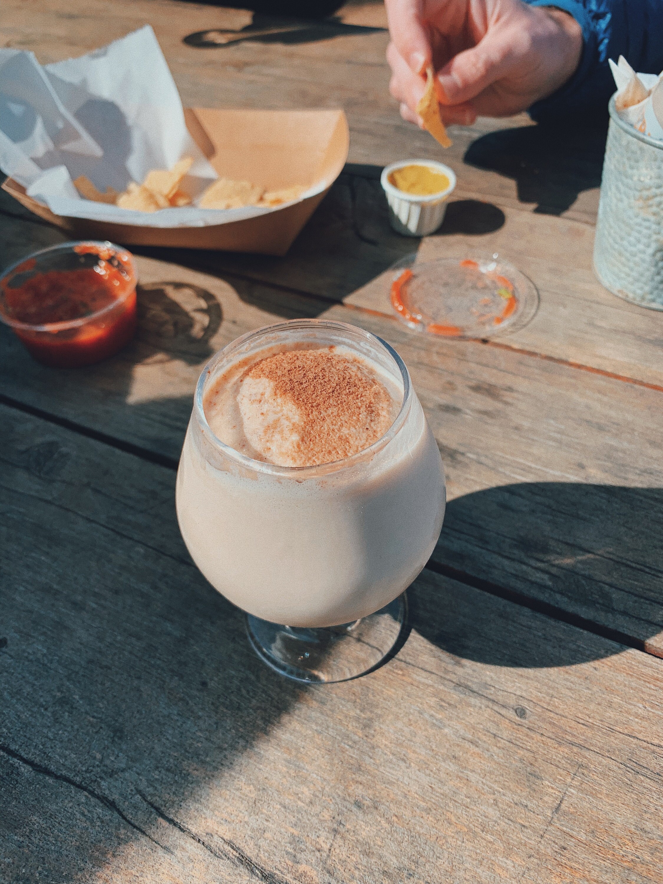 Boozy Coffee Drink Cosmic Coffee Austin Texas