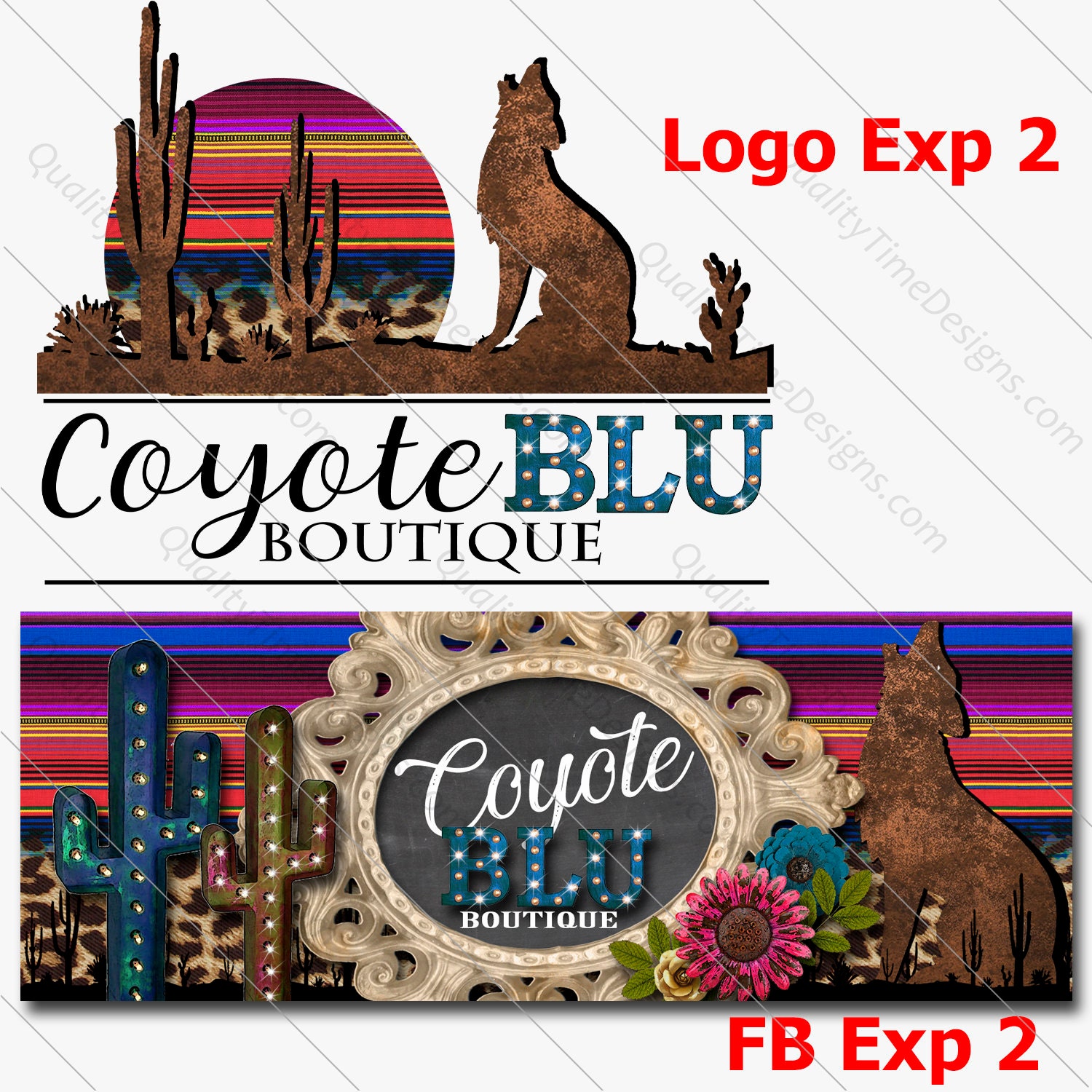 Quality Time Designs - Custom Logo Design