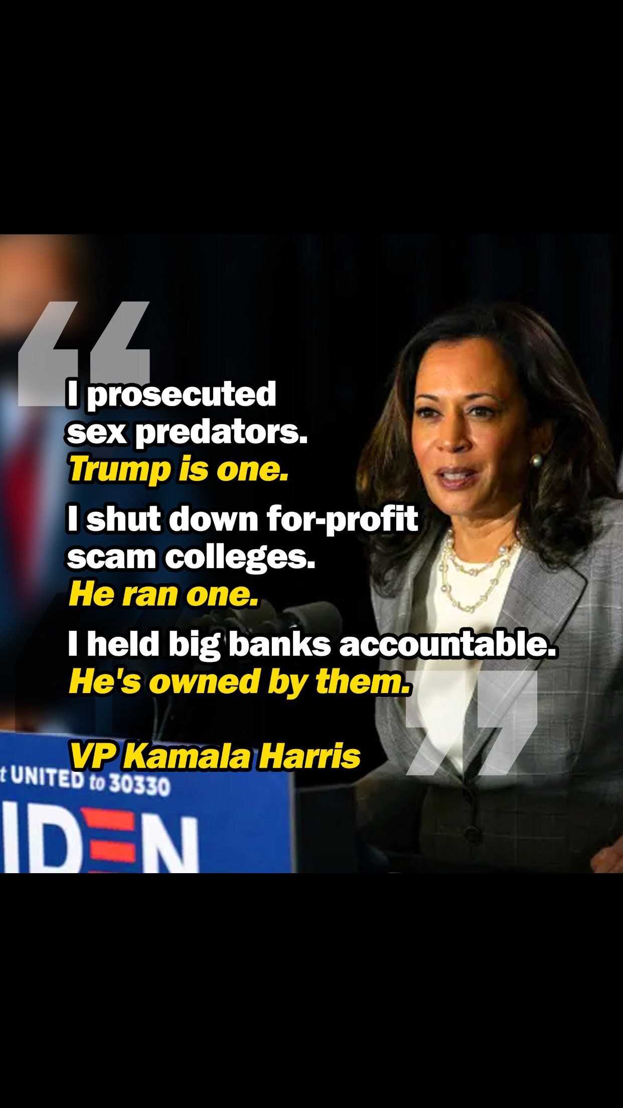 Kamala Harris-Im with Her...LFG!
