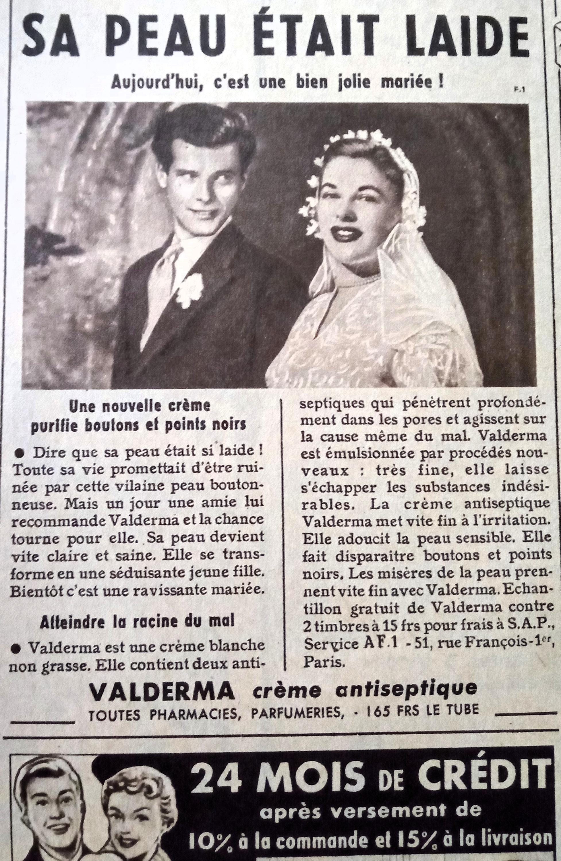 publicite-valderma-annees-50