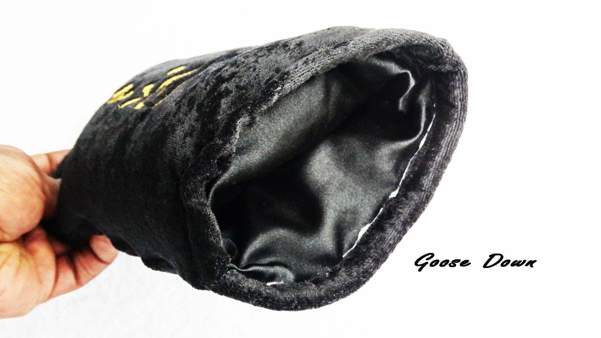 Goose Down Velvet Hair Brush Pouch | King Scorpion 360