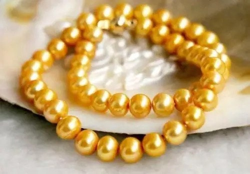 Golden South Sea Necklace