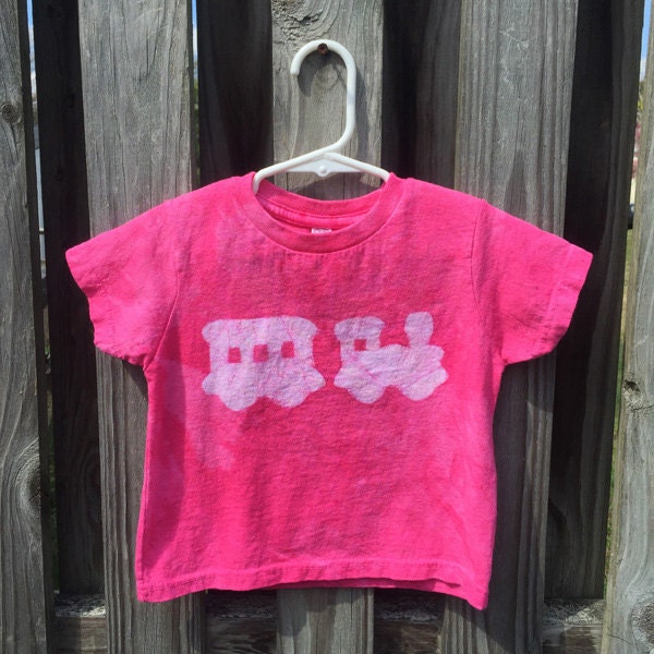 Pink train shirt