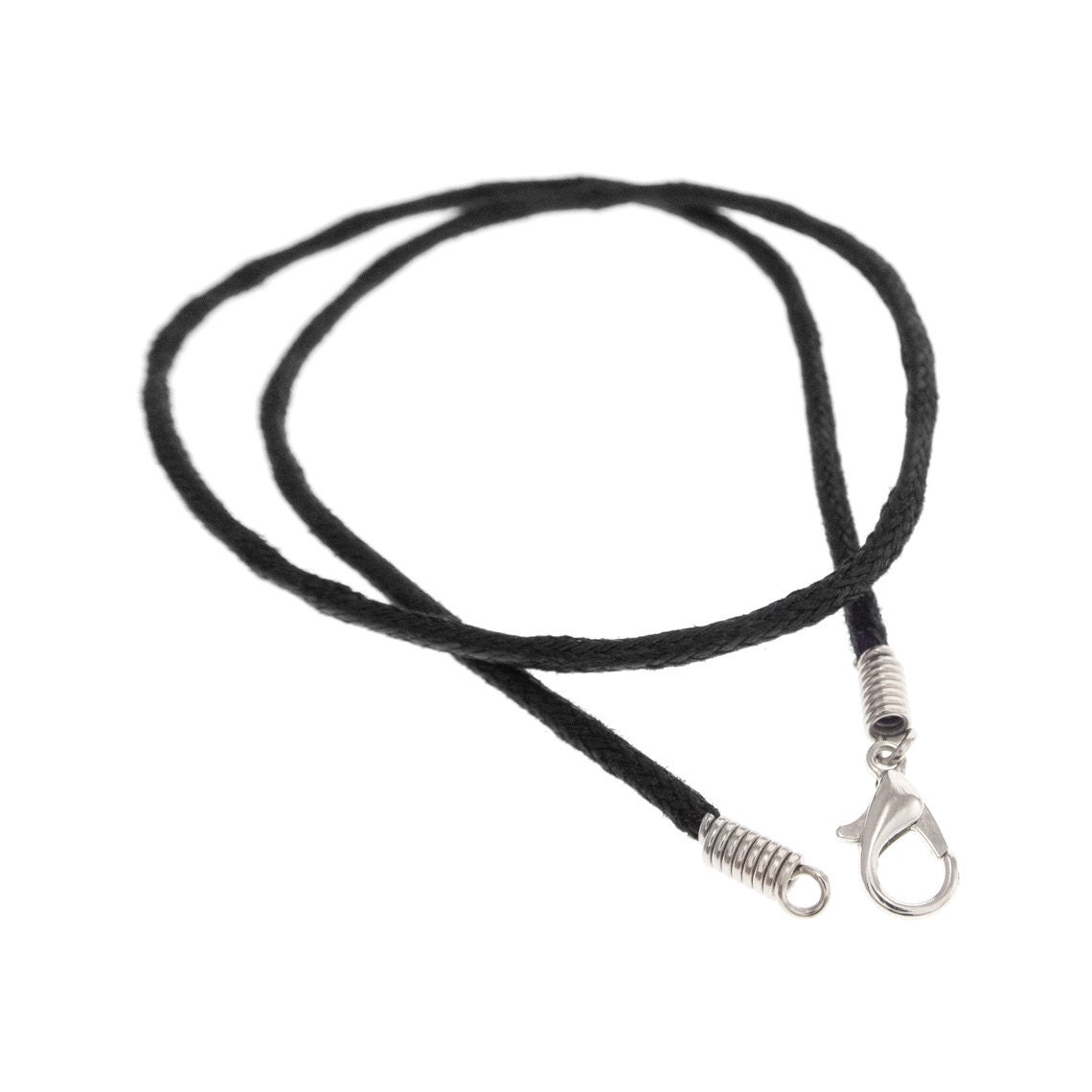 black rope string for necklace