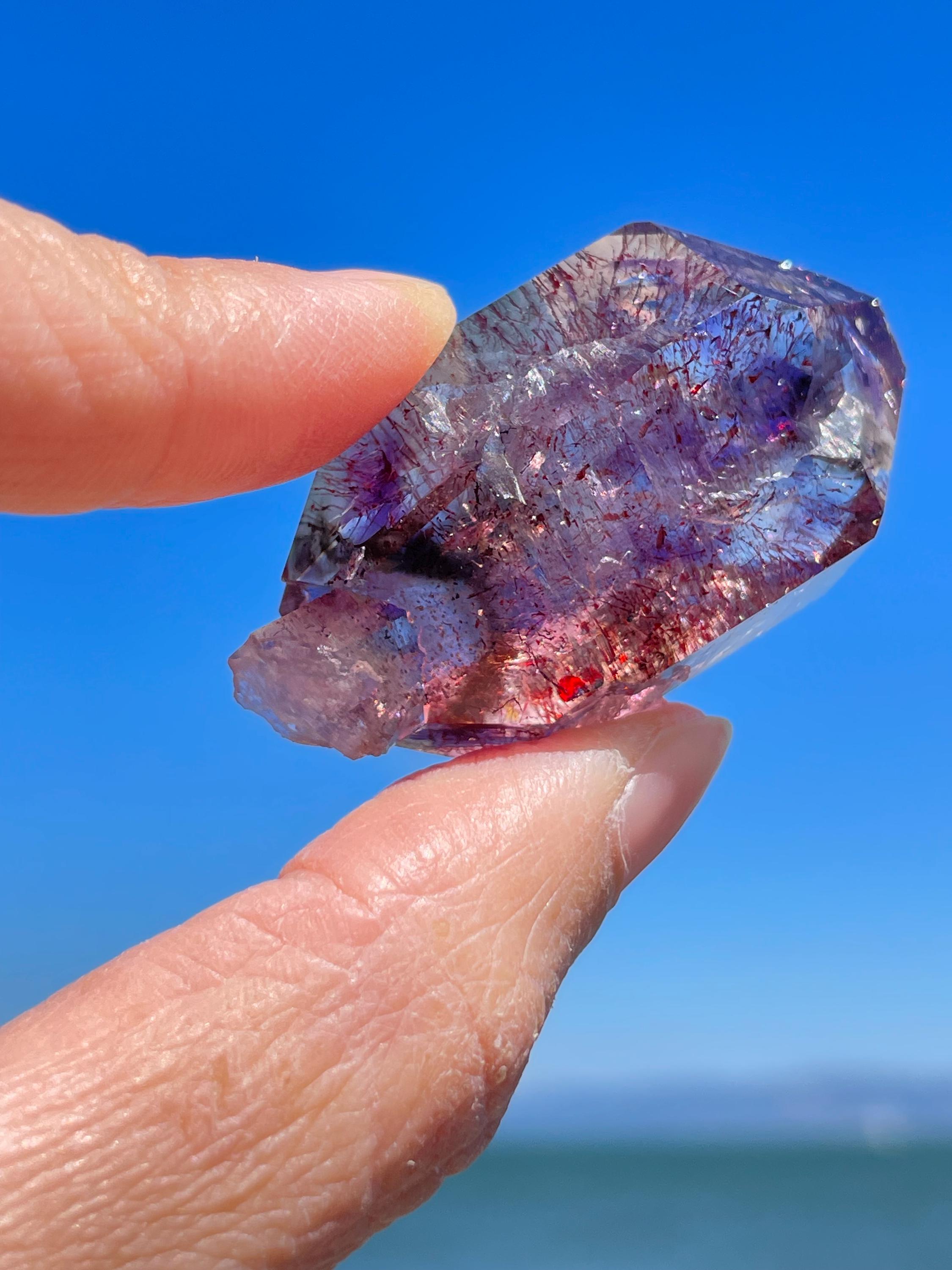 super seven, super 7 amethyst, amethyst
