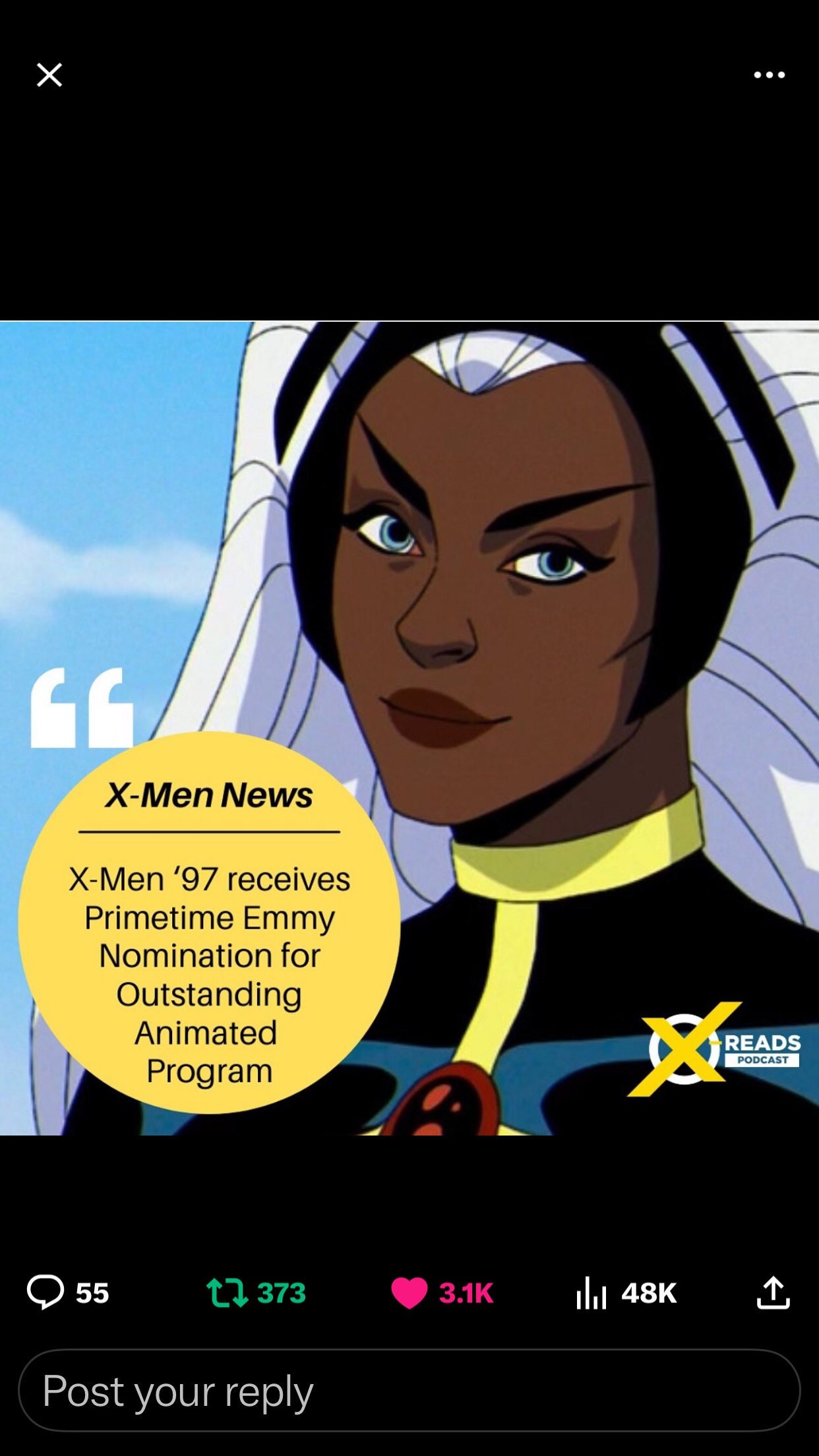 Congrats! to Beau DeMayo & The Creative Team behind Season 1 of X-MEN 97